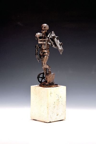 27127673k - Gunther Stilling, 1943 Srpski - 2024 HeilbronnPlastik/Bronzefigur, patiniert, Götz von ...