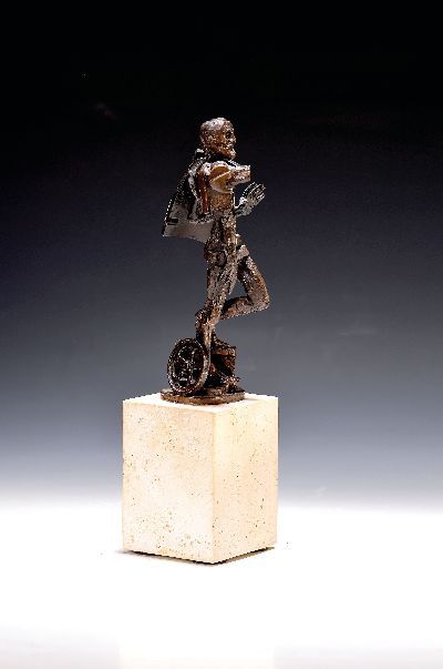 27127673n - Gunther Stilling, 1943 Srpski - 2024 HeilbronnPlastik/Bronzefigur, patiniert, Götz von ...
