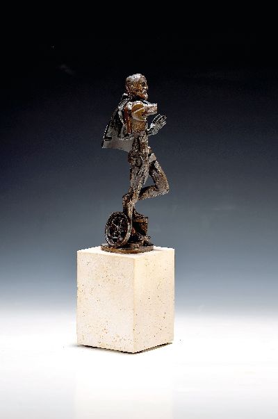 27127673o - Gunther Stilling, 1943 Srpski - 2024 HeilbronnPlastik/Bronzefigur, patiniert, Götz von ...
