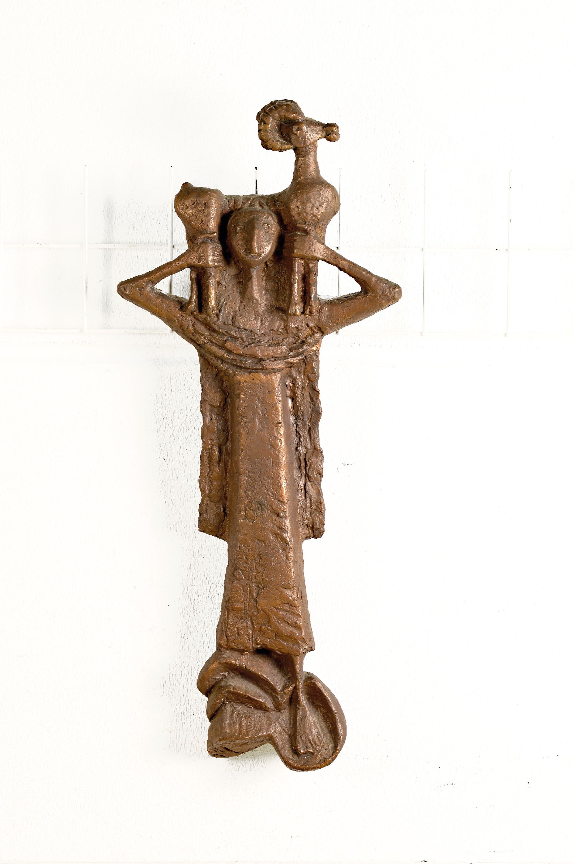 Image 27127791 - Zuschreibung Lutz Kickelhahn, Mainzer Künstler der Nachkriegszeit, Bronzeskulptur ´Der ...
