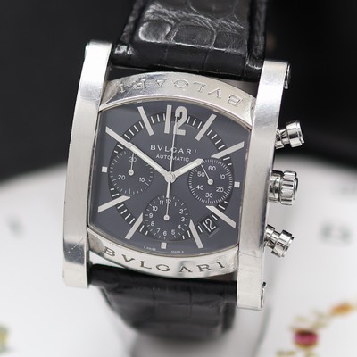 27127769a - BULGARI Armbandchronograph Modellserie Assioma Referenz AA48SCH, Schweiz lt. beil. Pap. ...