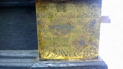 27127786d - Stockuhr, Süddeutschland, 18. Jh. schwarz gefasstes Holzgehäuse, profiliert, (ehemals ...
