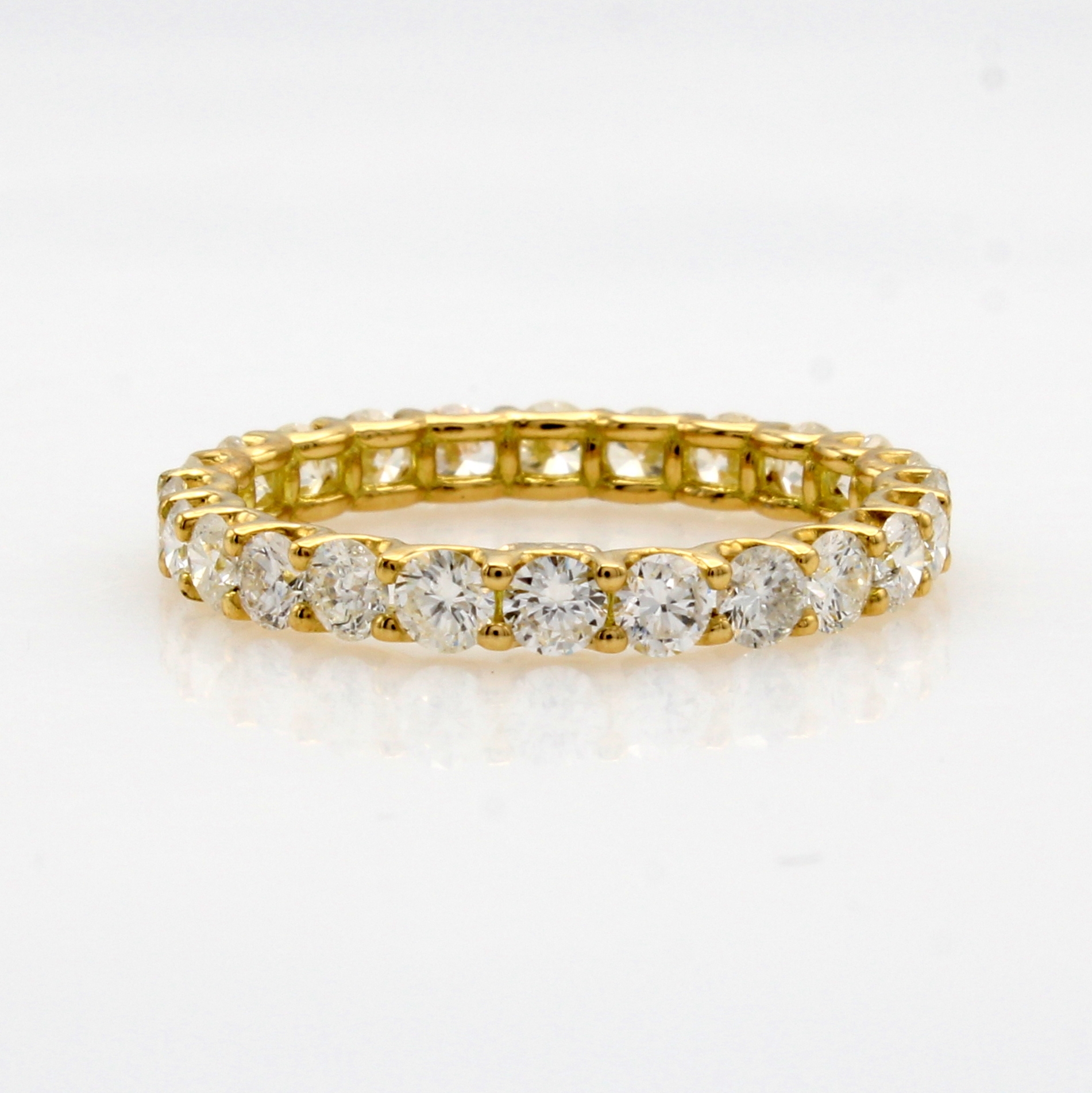 Image 27127817 - Memoryring mit Brillanten, GG 750/000, 24 Brill. zus. ca. 1.63 ct ...