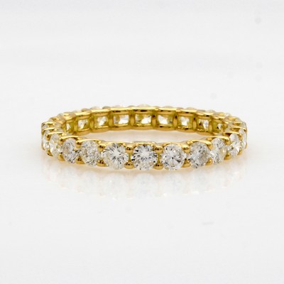 Image Memoryring mit Brillanten, GG 750/000, 24 Brill. zus. ca. 1.63 ct ...