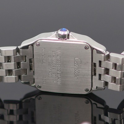 27127895d - CARTIER Santos Demoiselle Damenarmbanduhr Referenz 2698, quarz, Edelstahlgeh. inkl. ...
