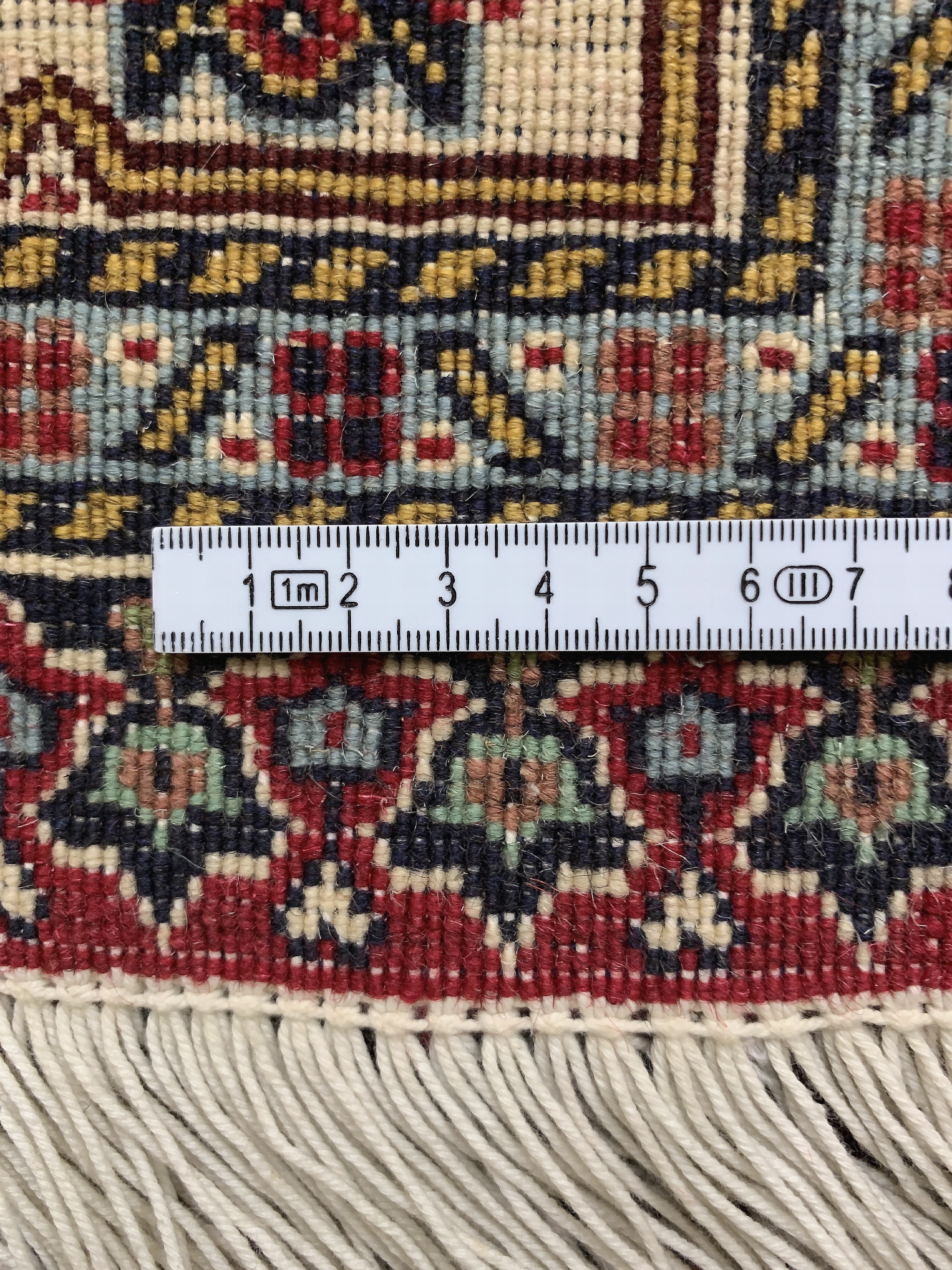 Detail h: Sarab fein, Persien, Ende 20.Jhd, Korkwolleauf Baumwolle, ca. 280 x 202 cm, EHZ: 1-2