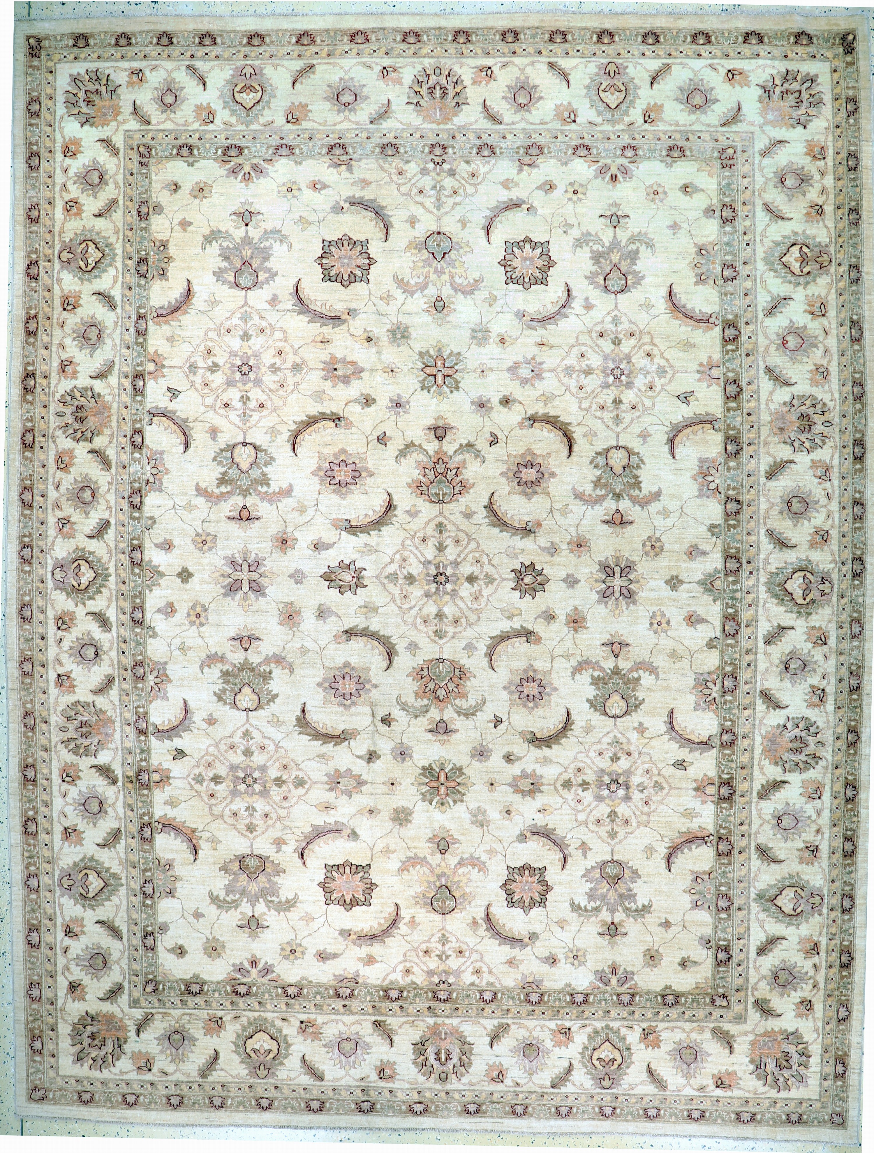 Image 27128283 - Sigler, Pakistan, Ende 20.Jhd, Wolle auf Baumwolle, ca. 356 x 274 cm, EHZ: 1-2 ...