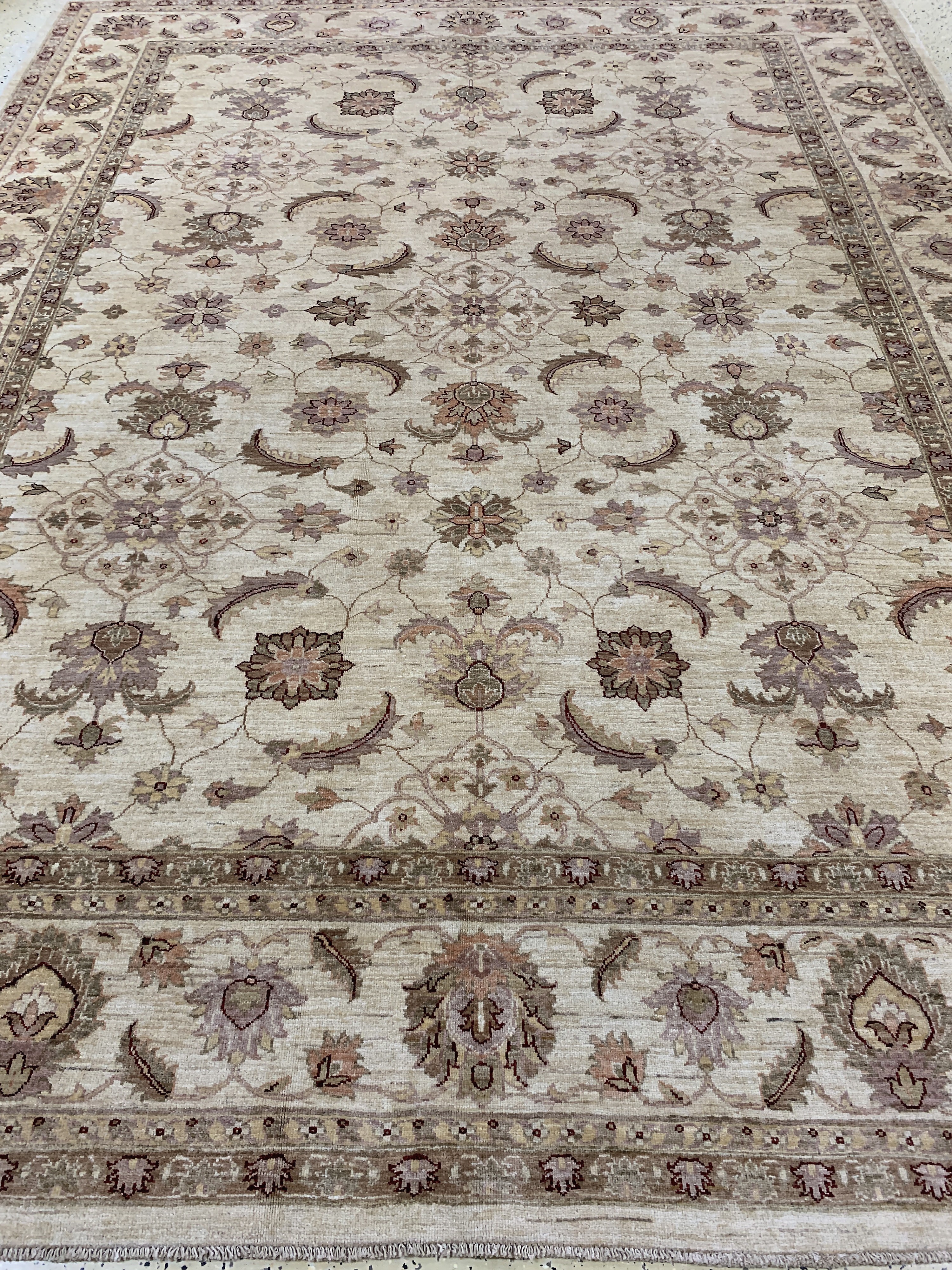 Detail h: Sigler, Pakistan, Ende 20.Jhd, Wolle auf Baumwolle, ca. 356 x 274 cm, EHZ: 1-2