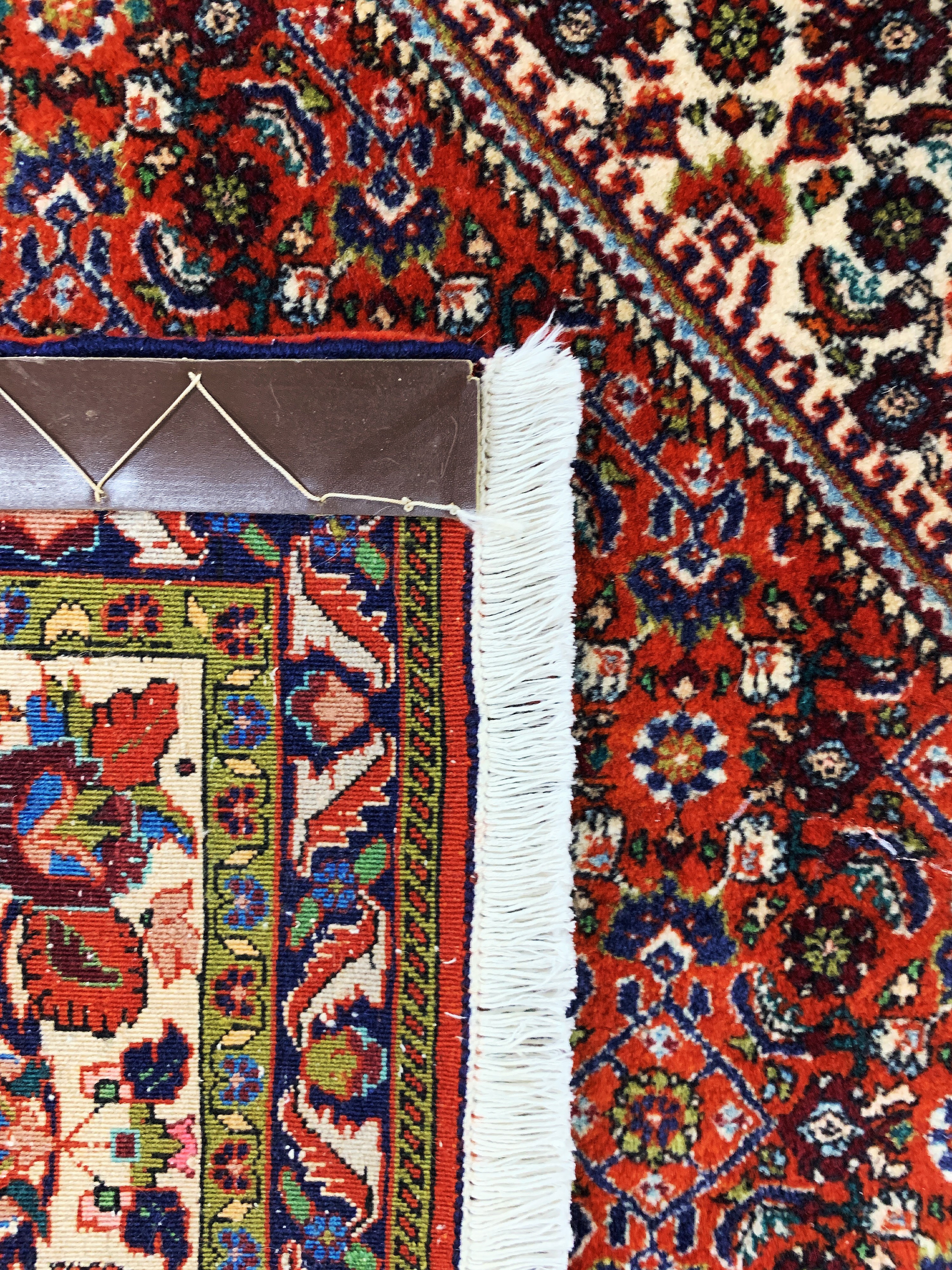Detail i: Bidjar Kork, Persien, Ende 20.Jhd, Korkwolle auf Baumwolle, ca. 355 x 250 cm, EHZ: 1-2