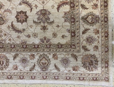 27128283a - Sigler, Pakistan, Ende 20.Jhd, Wolle auf Baumwolle, ca. 356 x 274 cm, EHZ: 1-2 ...