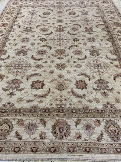 27128283h - Sigler, Pakistan, Ende 20.Jhd, Wolle auf Baumwolle, ca. 356 x 274 cm, EHZ: 1-2 ...