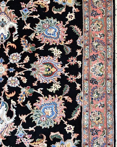 27128284d - Yazd, Persia, late 20th century, wool on cotton, approx. 305 x 207 cm, condition: 1-2. ...