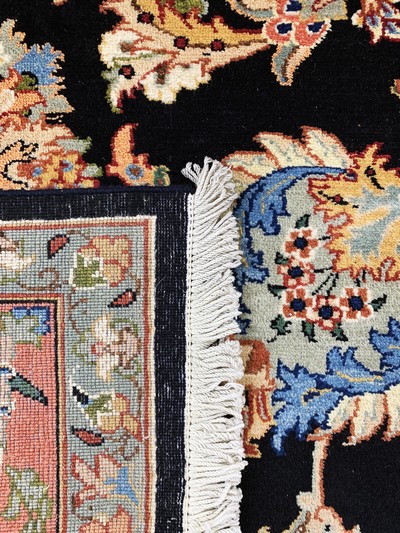 27128284h - Yazd, Persia, late 20th century, wool on cotton, approx. 305 x 207 cm, condition: 1-2. ...