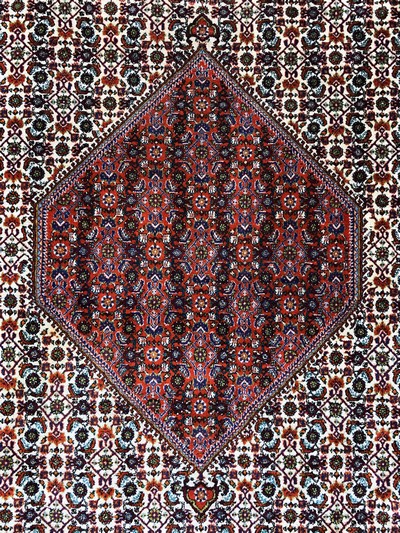 27128285d - Bidjar Kork, Persien, Ende 20.Jhd, Korkwolle auf Baumwolle, ca. 355 x 250 cm, EHZ: 1-2 ...
