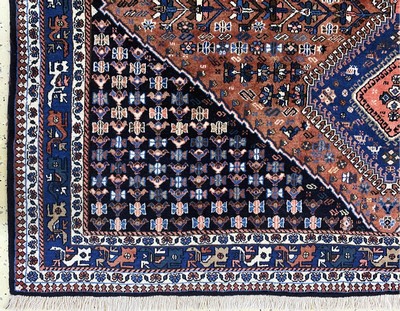27128286b - Yalameh, Persien, Ende 20.Jhd, Wolle auf Wolle, ca. 300 x 196 cm, EHZ: 1-2 ...