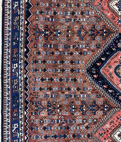 27128286c - Yalameh, Persien, Ende 20.Jhd, Wolle auf Wolle, ca. 300 x 196 cm, EHZ: 1-2 ...