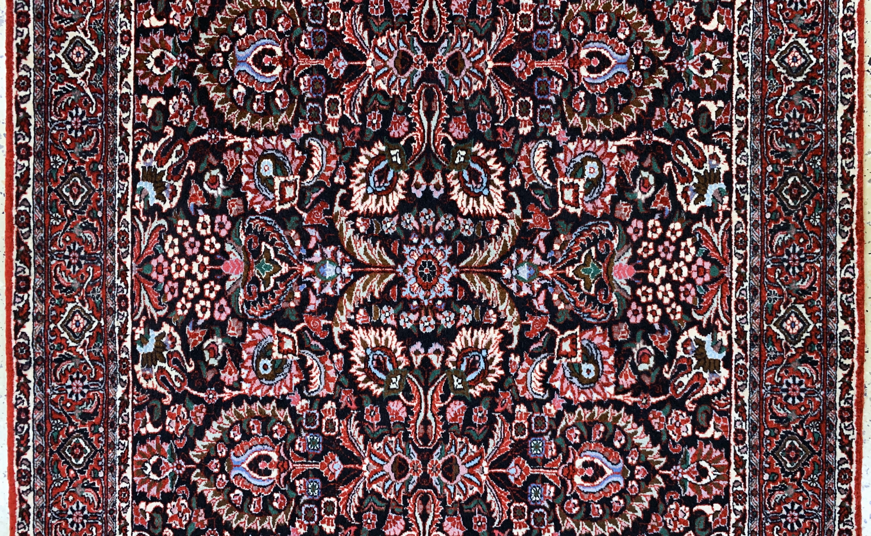 Detail b: Bidjar Kork fein, Persien, Ende 20.Jhd, Korkwolle auf Baumwolle, ca. 205 x 130 cm, EHZ:(nahezu neuwertig)