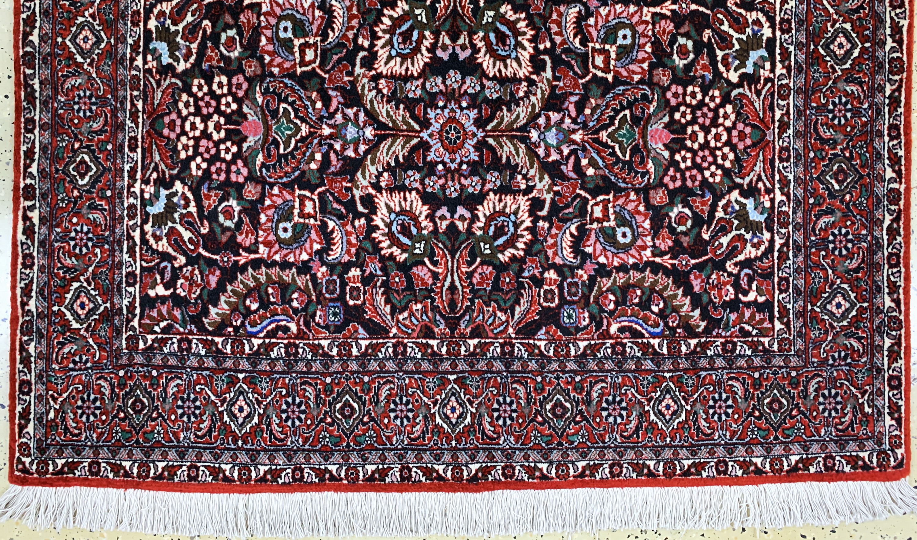 Detail c: Bidjar Kork fein, Persien, Ende 20.Jhd, Korkwolle auf Baumwolle, ca. 205 x 130 cm, EHZ:(nahezu neuwertig)
