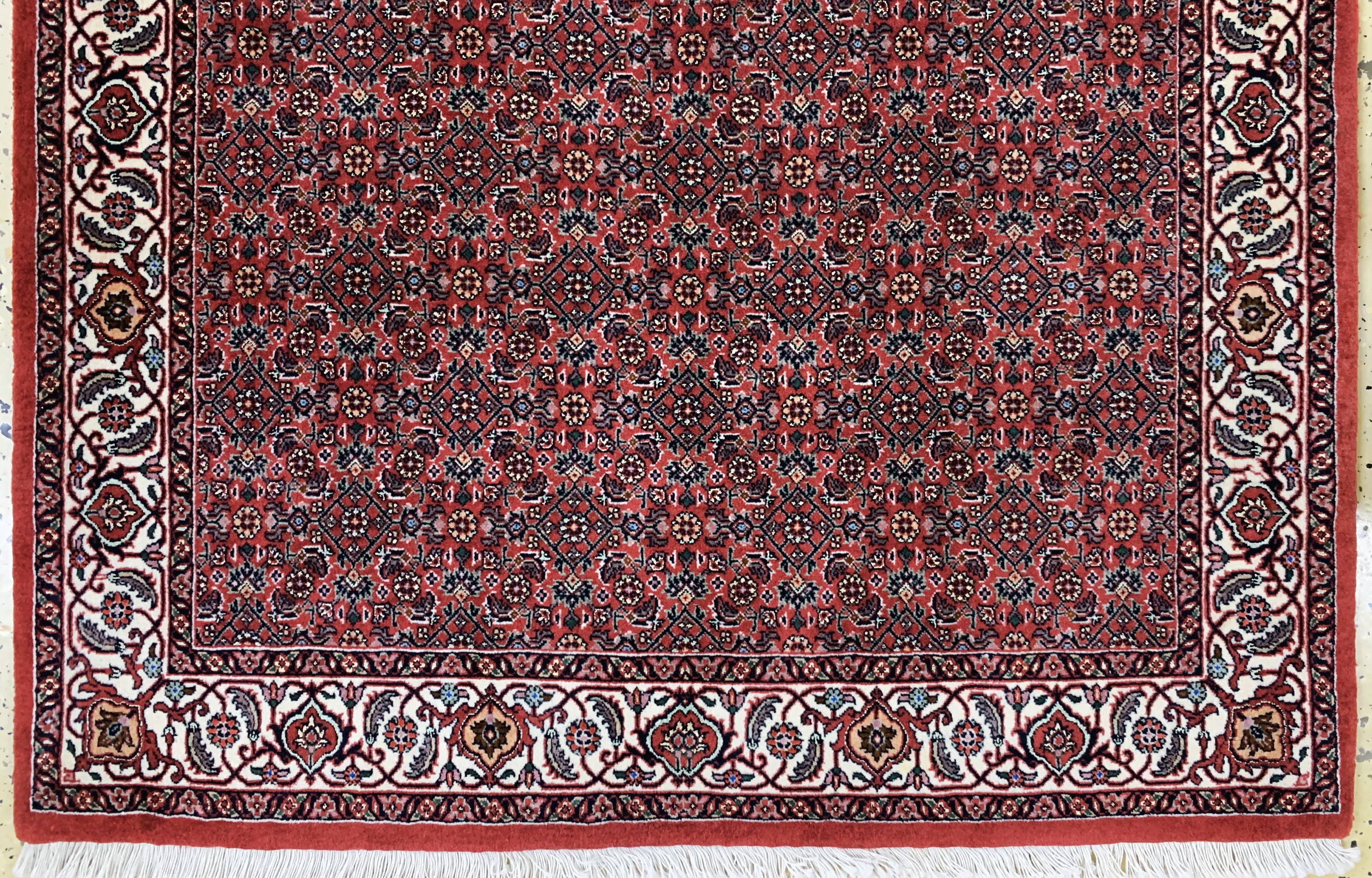 Detail c: Bidjar Kork fein, Persien, Ende 20.Jhd, Korkwolle mit Seide, ca. 186 x 110 cm, EHZ:(nahezu neuwertig)