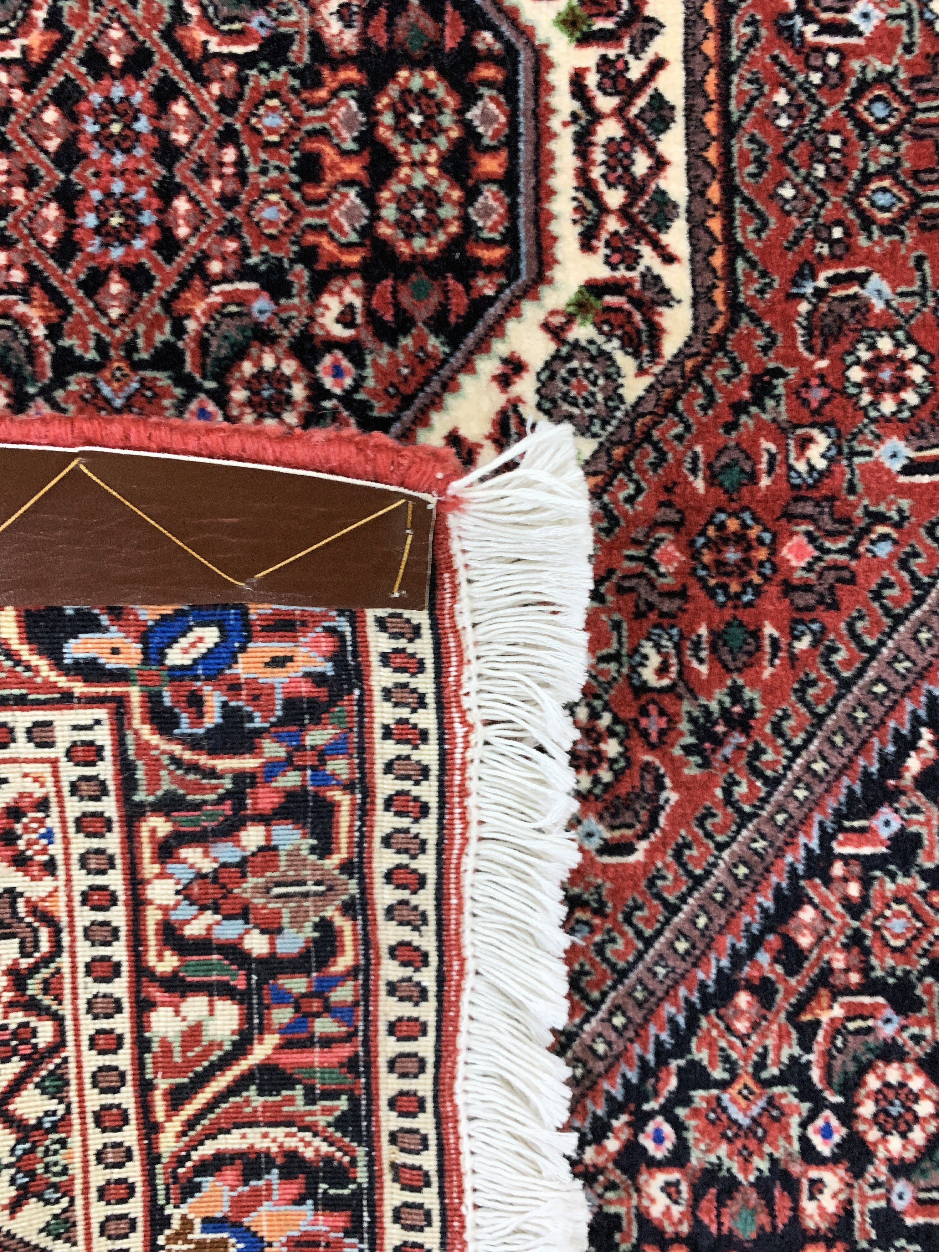 Detail b: 3 Lots Bidjar fein, Persien, Ende 20.Jhd, Korkwolle auf Baumwolle, ca. 96 x 77 cm, EHZ: 1-2