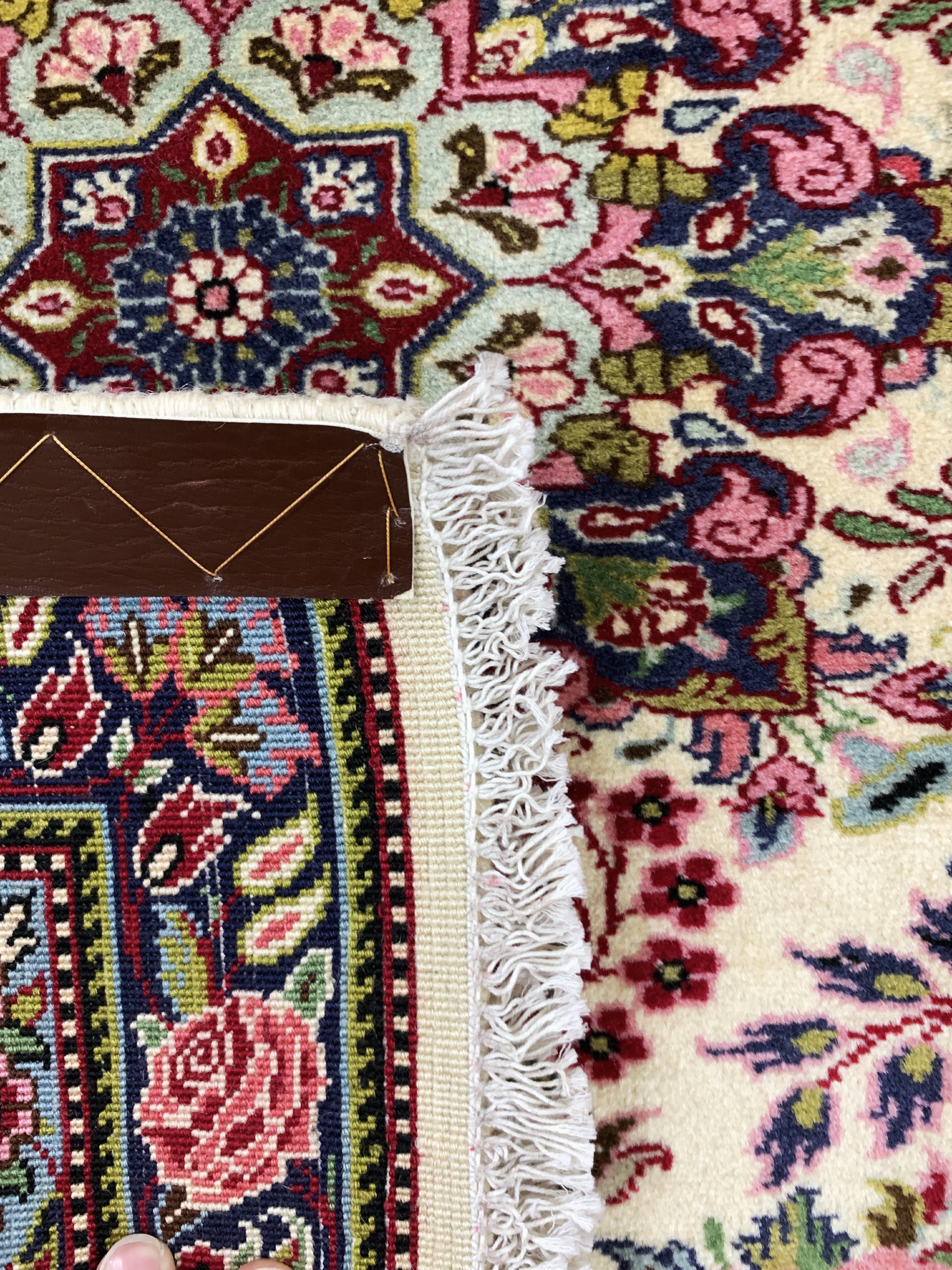 Detail f: 3 Lots Bidjar fein, Persien, Ende 20.Jhd, Korkwolle auf Baumwolle, ca. 96 x 77 cm, EHZ: 1-2