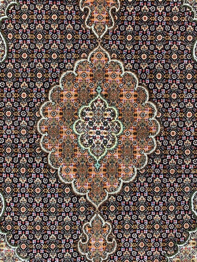 27128345c - Täbriz fein(50 Raj), Persien, Ende 20.Jhd, Korkwolle mit Seide, ca. 155 x 106 cm, ca. ...