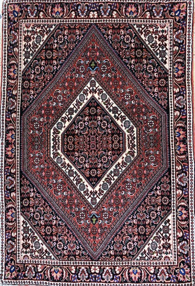 27128378a - 3 Lots Bidjar fein, Persien, Ende 20.Jhd, Korkwolle auf Baumwolle, ca. 96 x 77 cm, EHZ: ...