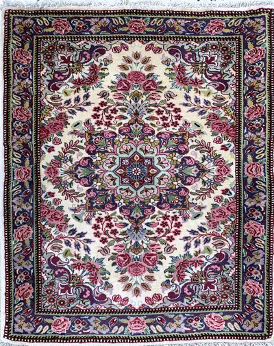 27128378e - 3 Lots Bidjar fein, Persien, Ende 20.Jhd, Korkwolle auf Baumwolle, ca. 96 x 77 cm, EHZ: ...