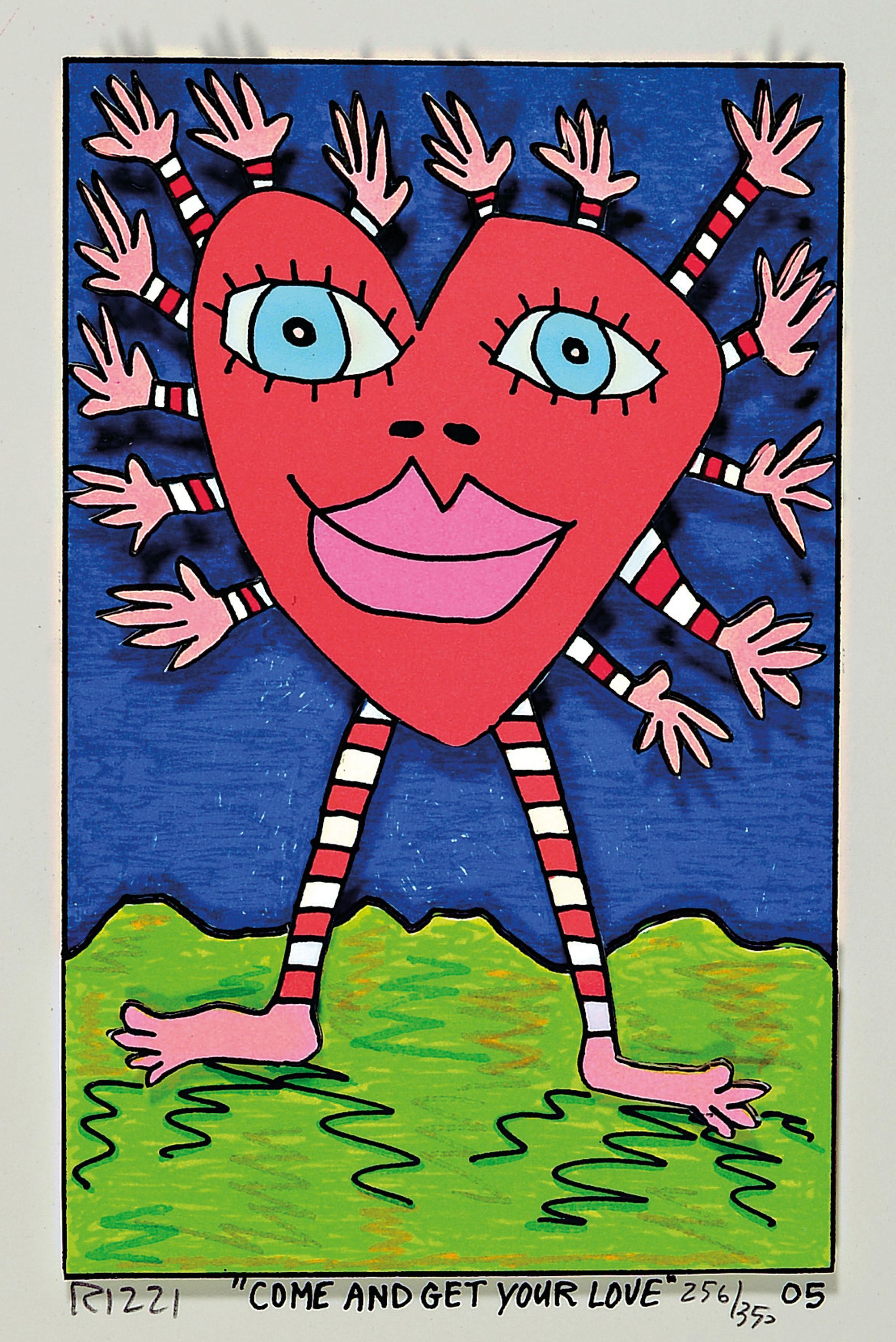 Image 27128571 - James Rizzi, 1950-2011 New York, 3D-Konstruktion, ´Come and Get Your Love´, ...