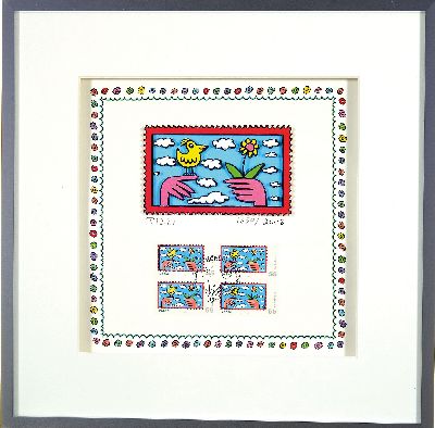 27128525k - James Rizzi, 1950-2011 New York, dreidimensionale Farblithographie mit ...