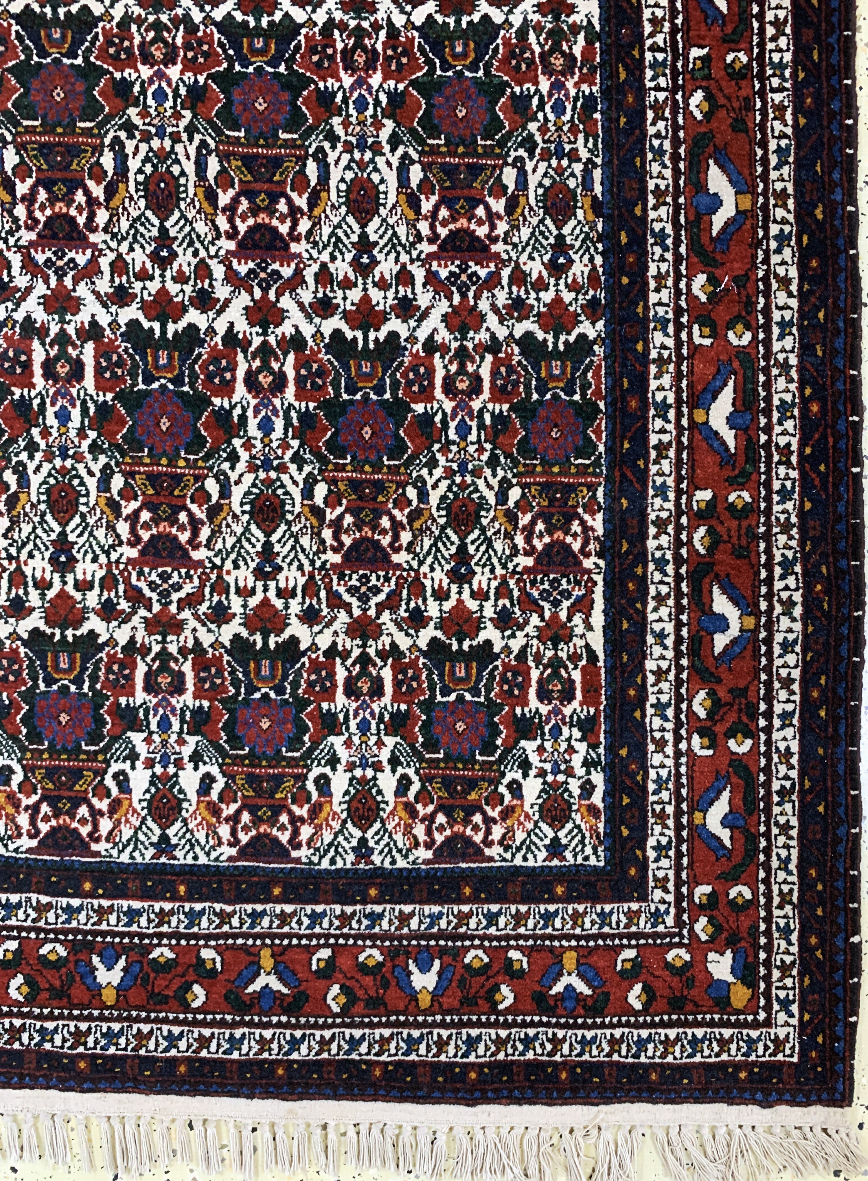 Detail a: Afschar, Persien, Anfang 20.Jhd, Wolle auf Baumwolle, ca. 210 x 145 cm, EHZ: 2