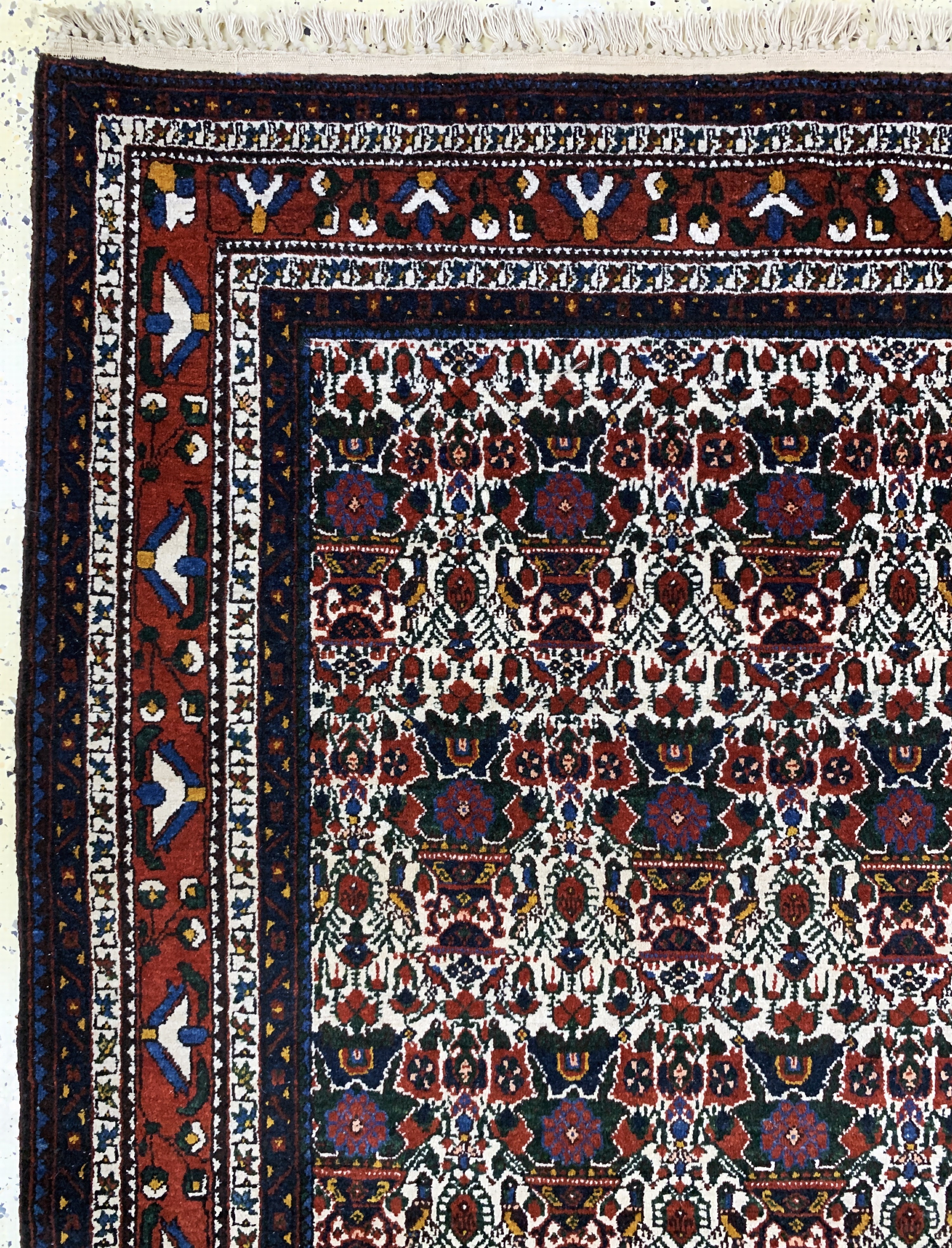 Detail c: Afschar, Persien, Anfang 20.Jhd, Wolle auf Baumwolle, ca. 210 x 145 cm, EHZ: 2