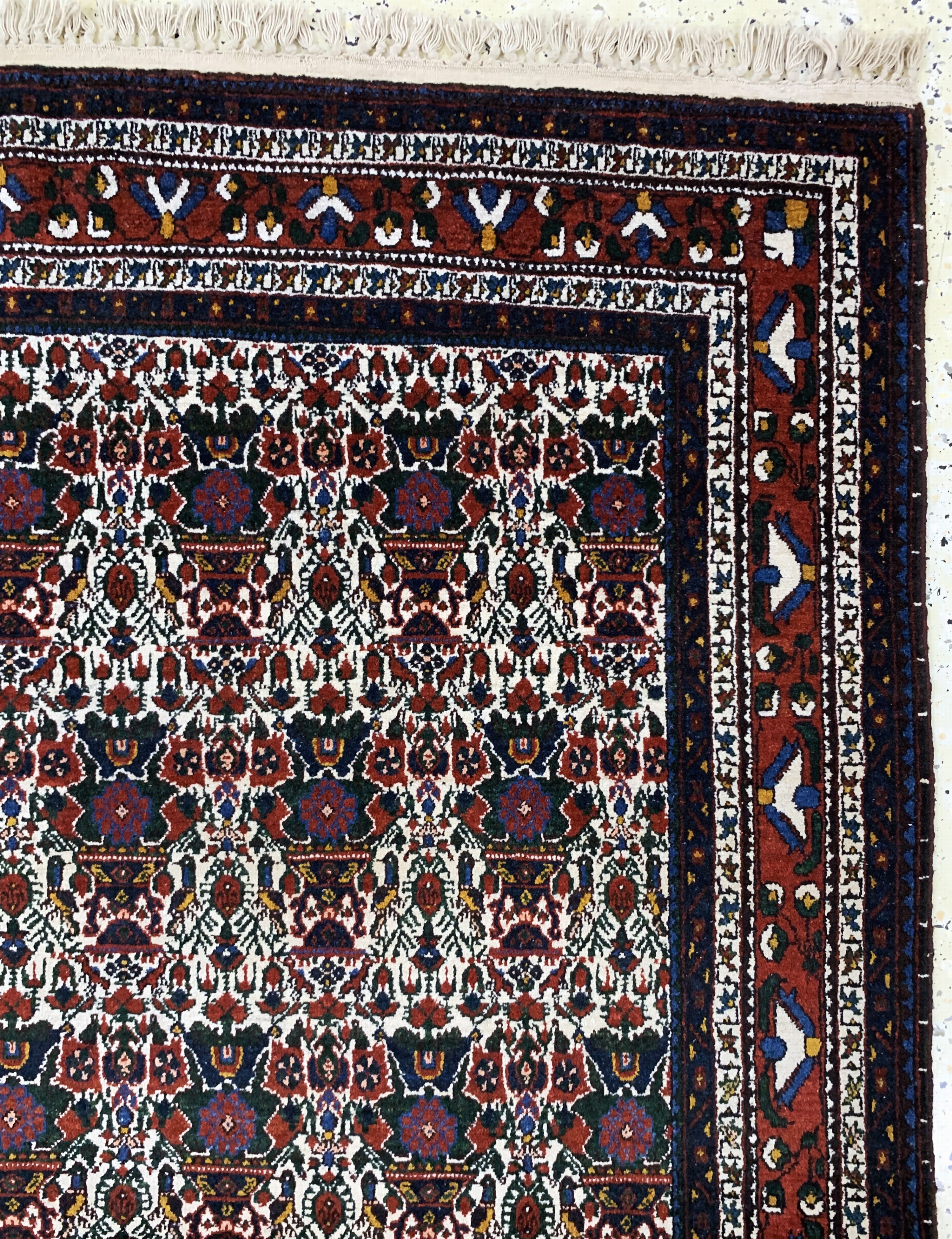 Detail d: Afschar, Persien, Anfang 20.Jhd, Wolle auf Baumwolle, ca. 210 x 145 cm, EHZ: 2