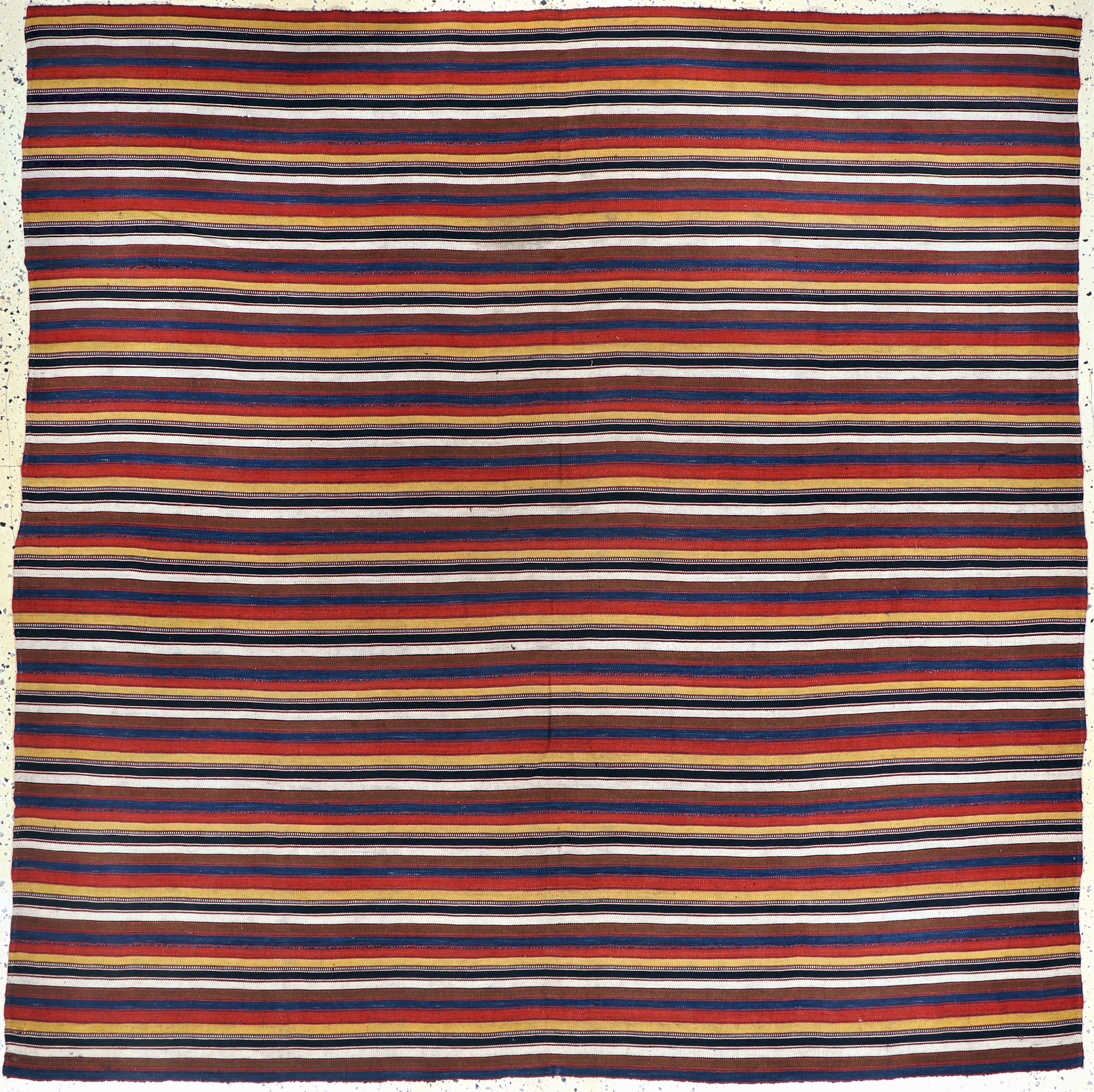 Image 27128627 - Nomadendecke´Jajim´fein, Persien, Anfang 20.Jhd, Wolle auf Wolle, ca. 205 x 205 cm, ...
