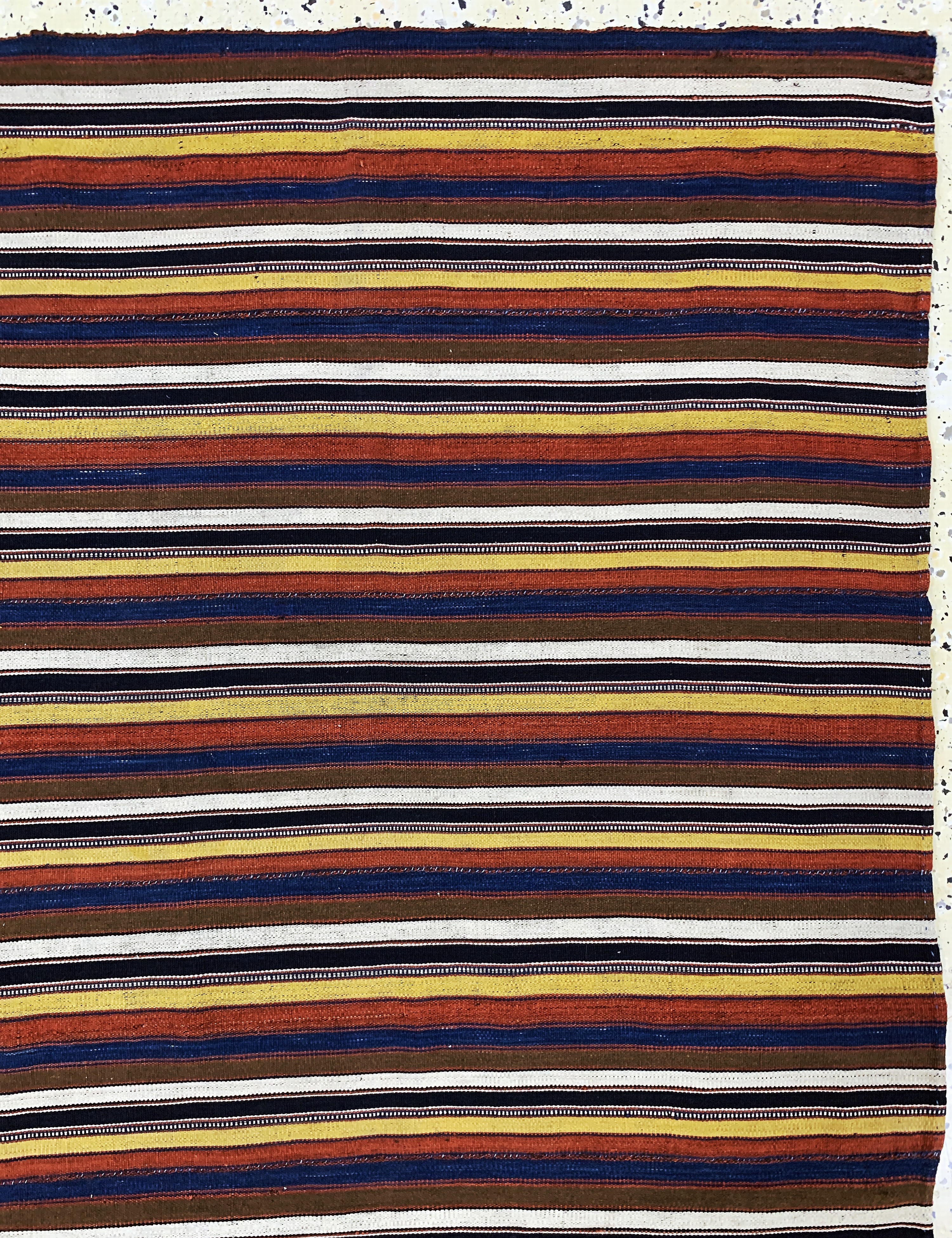 Detail d: Nomadendecke"Jajim"fein, Persien, Anfang 20.Jhd, Wolle auf Wolle, ca. 205 x 205 cm, EHZ: 2
