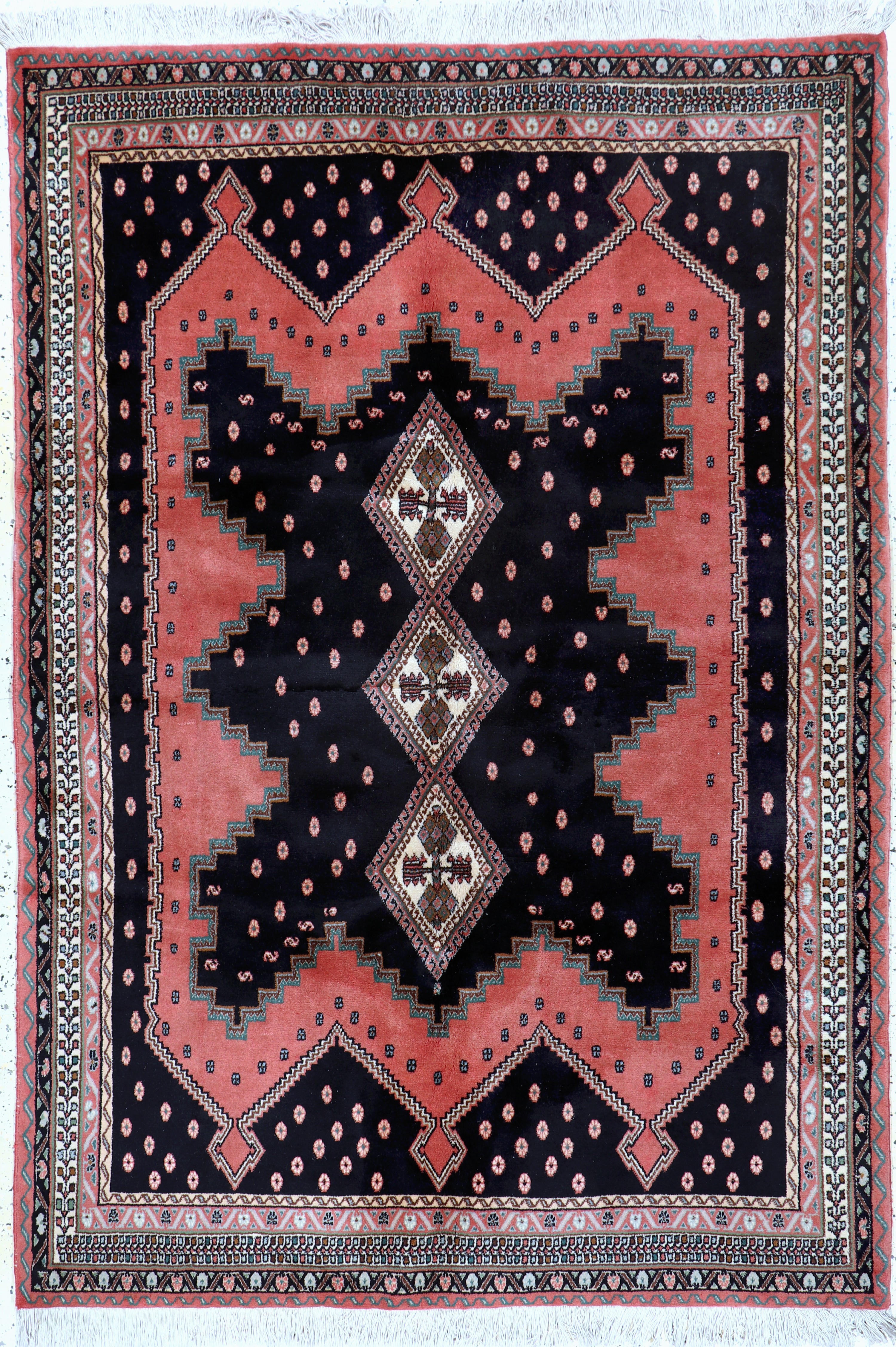 Image 27128633 - Sirdjan, Persien, Ende 20.Jhd, Wolle auf Baumwolle, ca. 226 x 155 cm, EHZ:(nahezu ...
