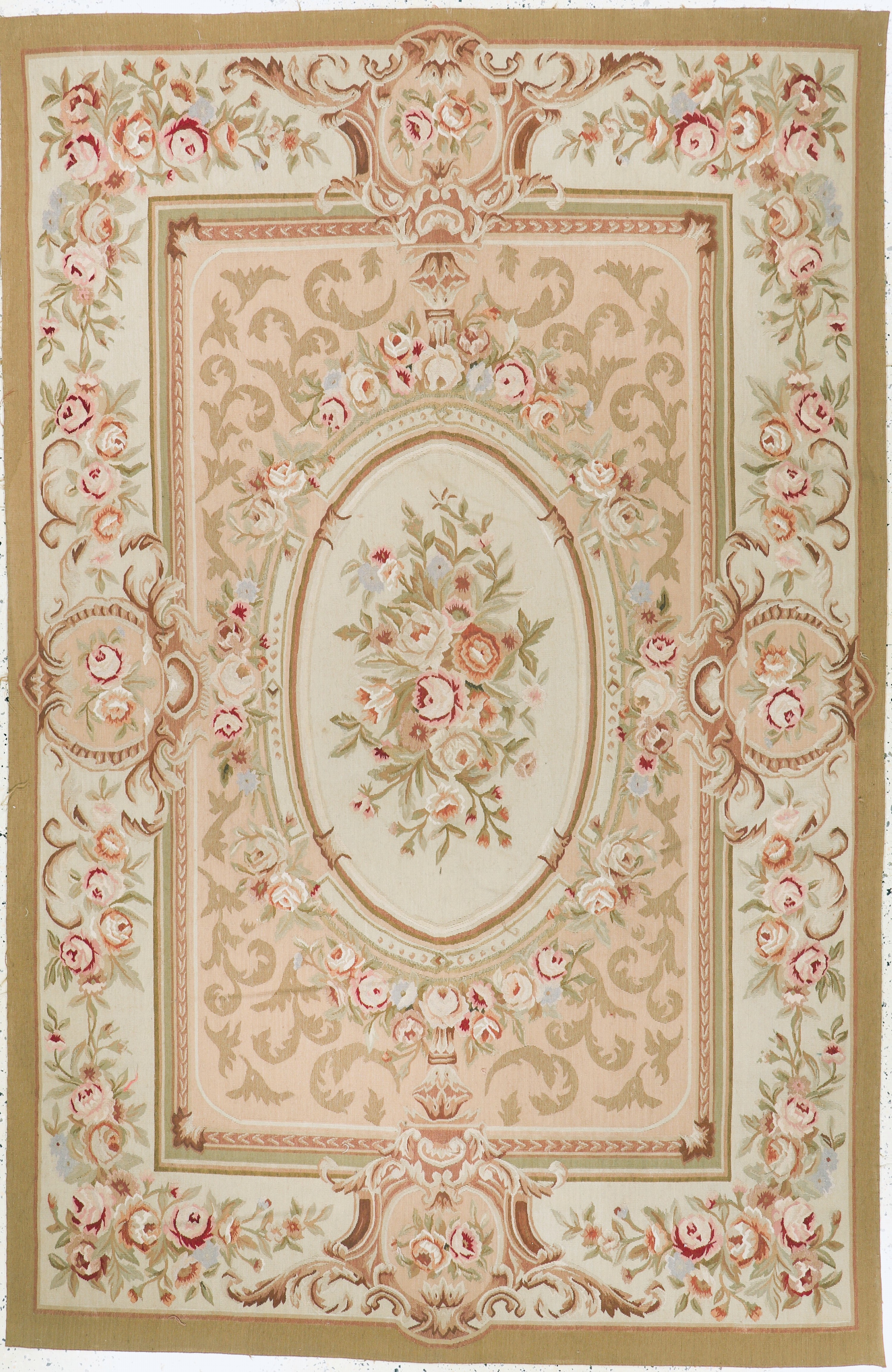 Image 27128634 - Aubusson flachgewebt, China, Ende 20.Jhd, Wolle auf Baumwolle, ca. 280 x 180 cm, ...