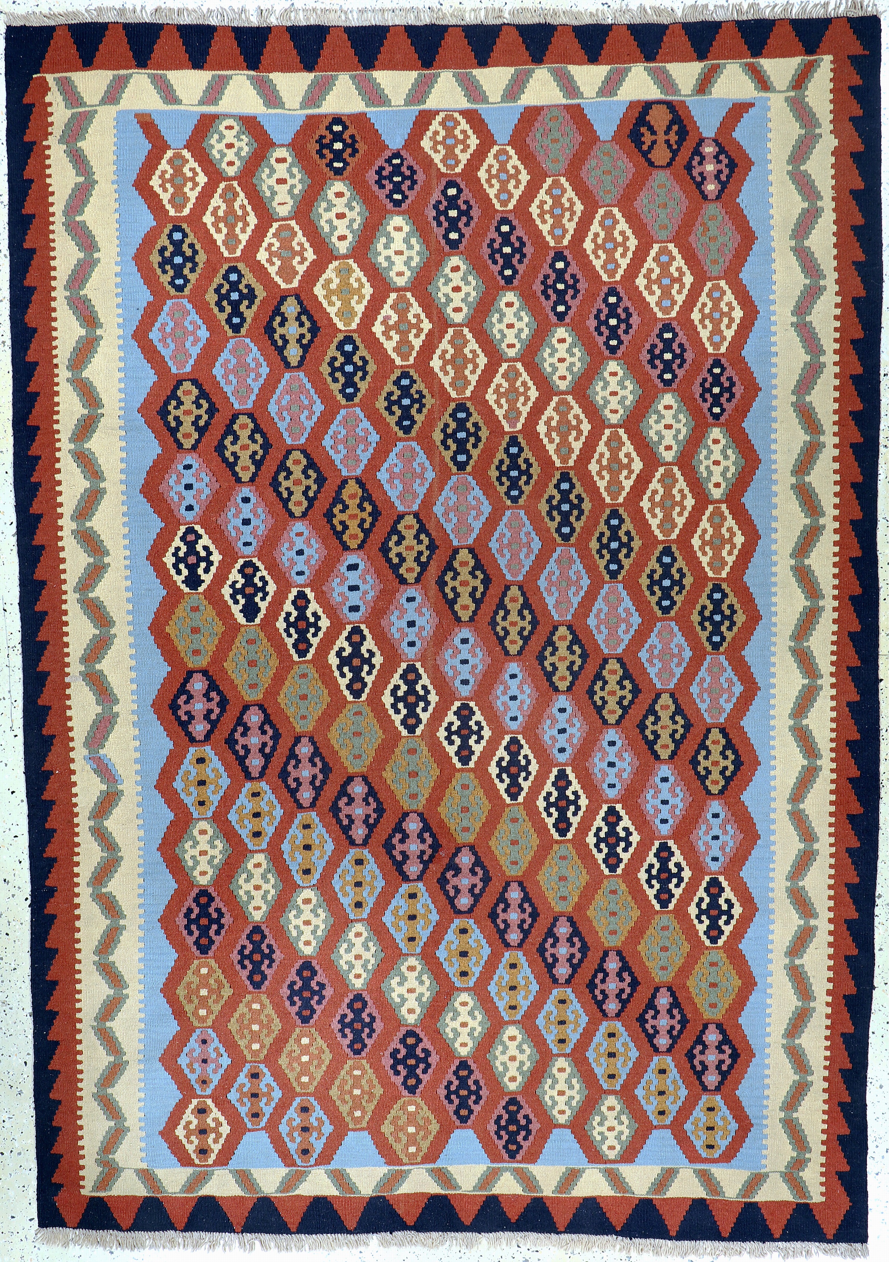 Image 27128636 - Shahsawan Kelim, Persien, Ende 20.Jhd, Wolle auf Wolle, ca. 292 x 195 cm, ...