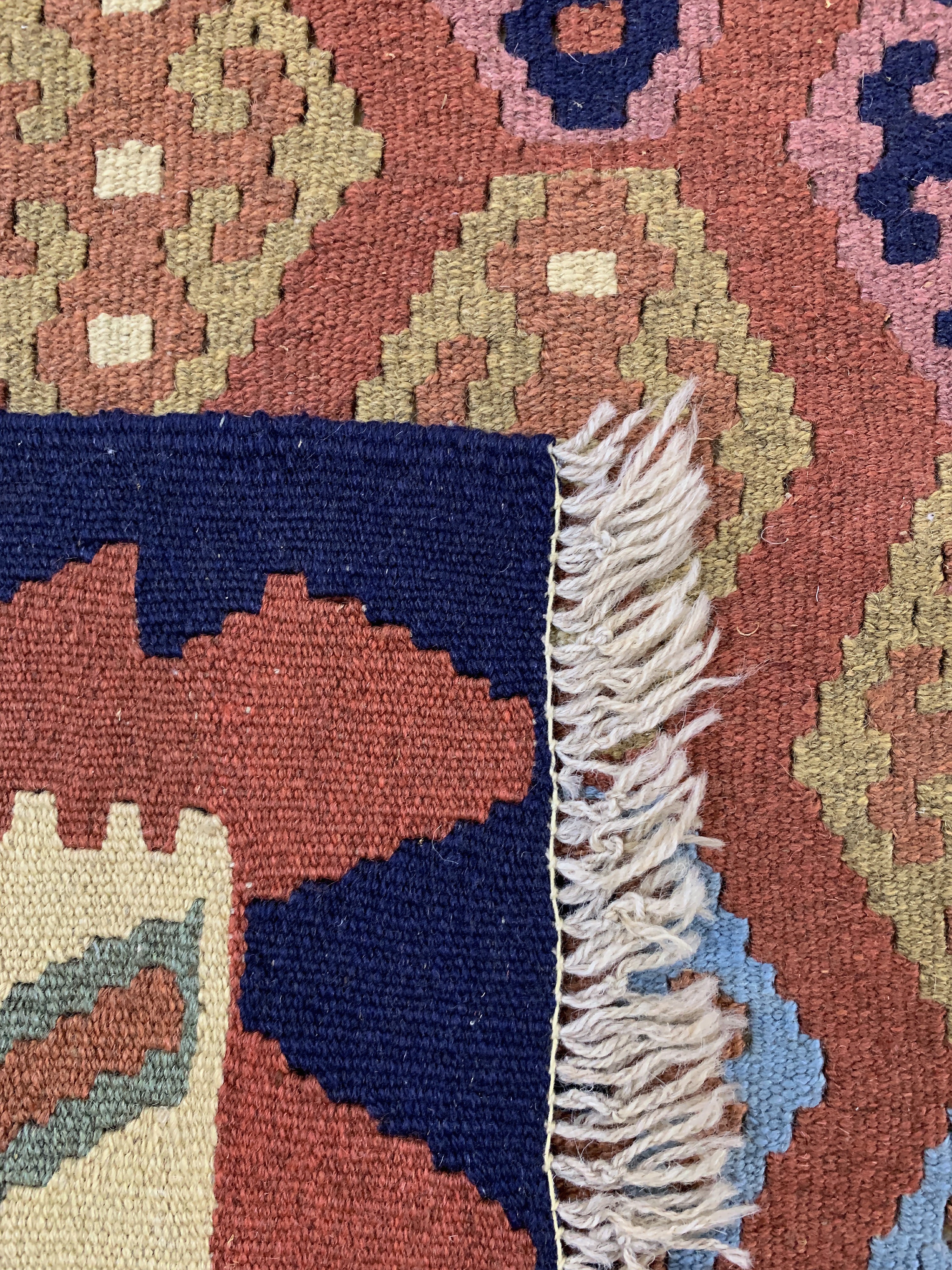 Detail i: Shahsawan Kelim, Persien, Ende 20.Jhd, Wolle auf Wolle, ca. 292 x 195 cm, EHZ:(nahezuneuwertig)