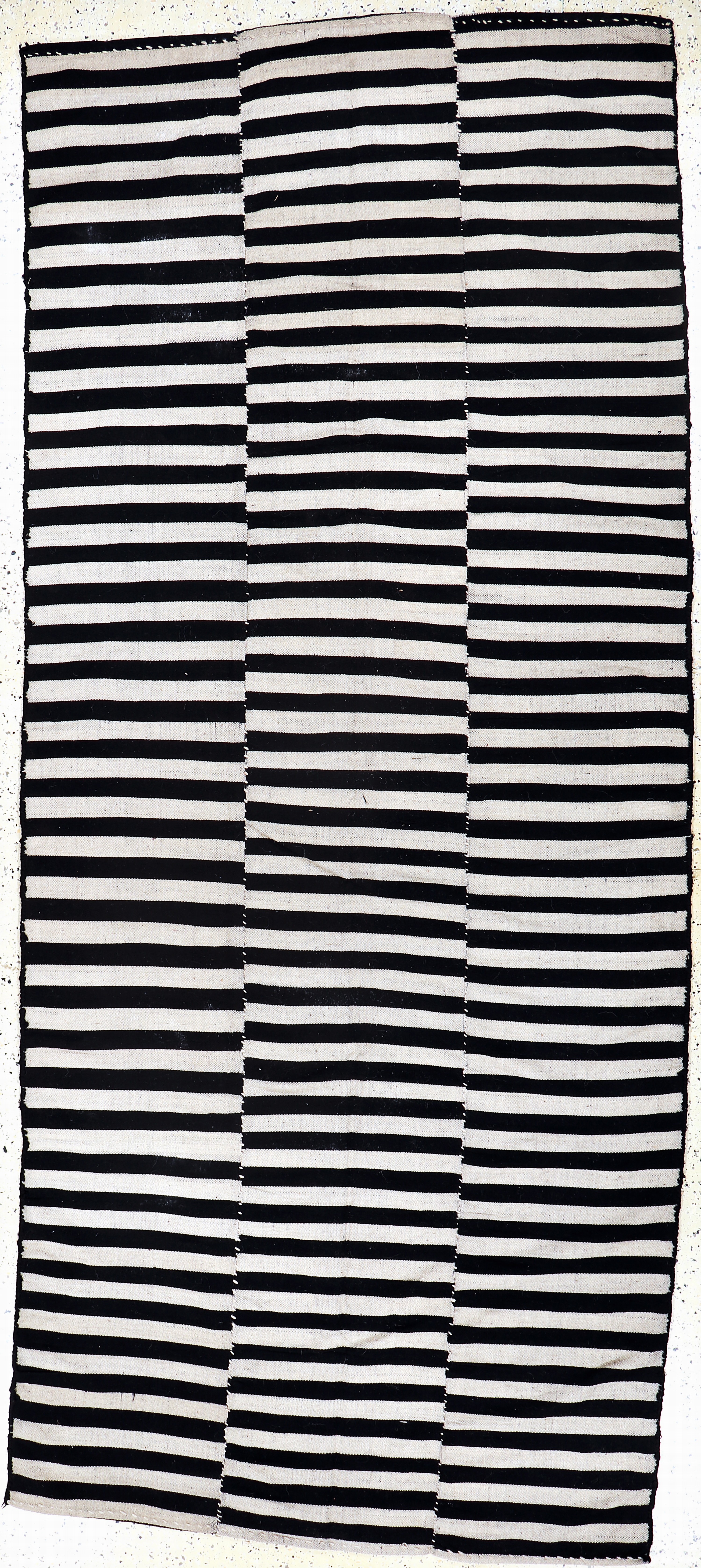 Image 27128638 - Mazandaran Kelim(3 Bahnig), Persien, Mitte 20.Jhd, Wolle auf Wolle, ca. 375 x 160 cm, ...