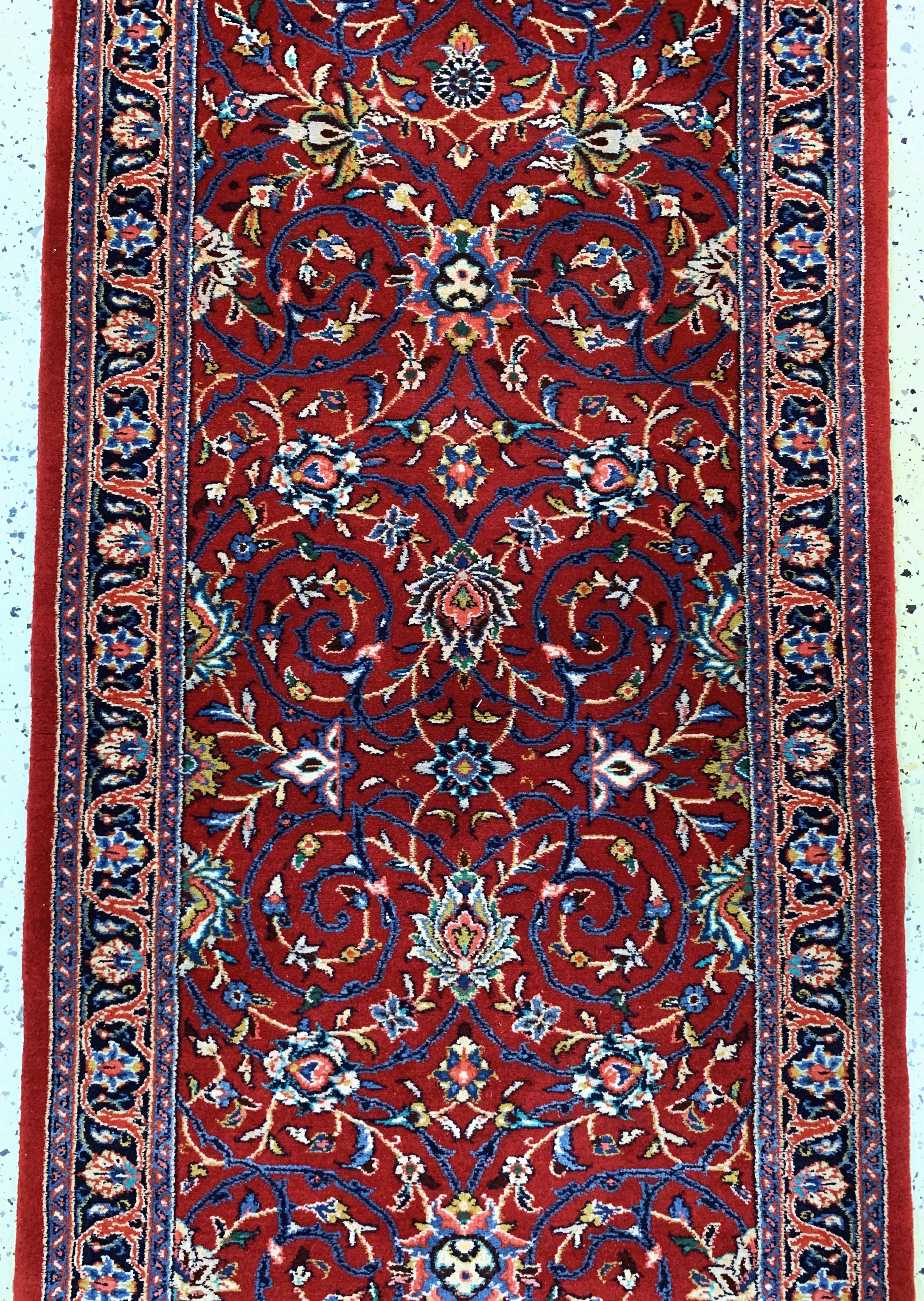 Detail c: Sarogh, Persien, Ende 20.Jhd, Wolle auf Baumwolle, ca. 435 x 85 cm, EHZ: 1-2
