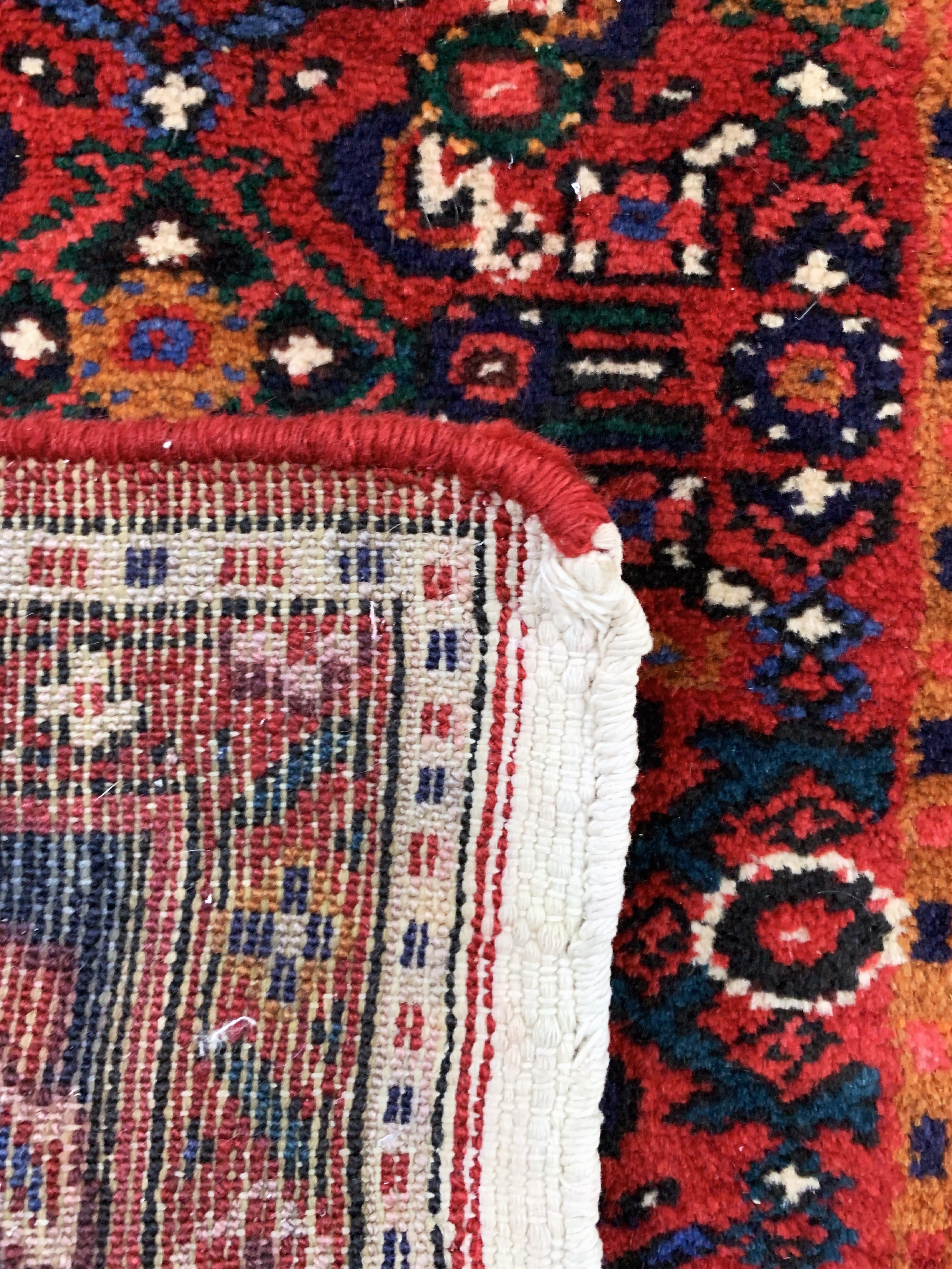 Detail f: Hosseinabad, Persien, Mitte 20.Jhd, Wolle auf Baumwolle, ca. 437 x 75 cm, EHZ: 2