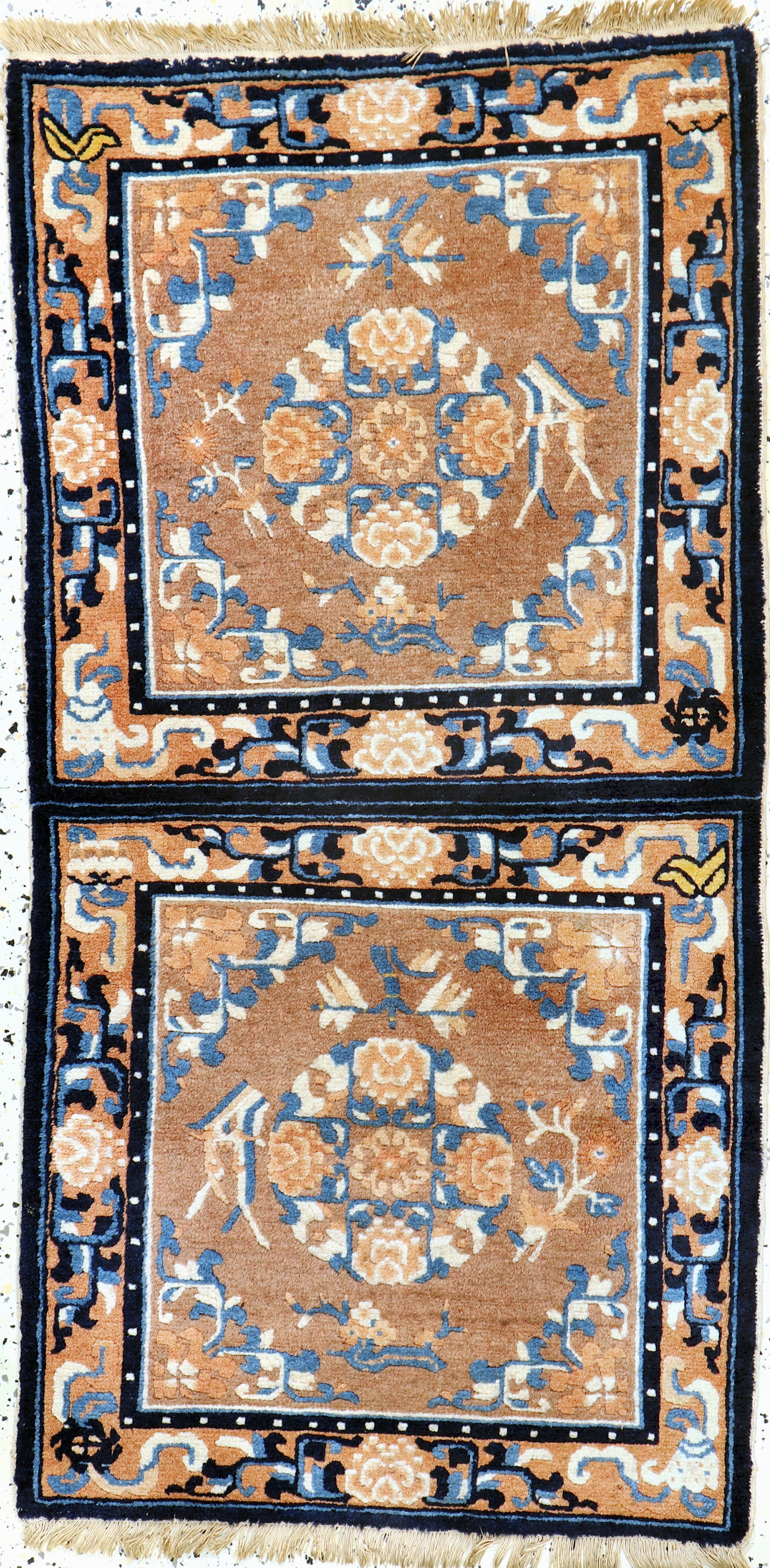 Image 27128642 - Ning-Hsia´Sitzbankteppich´, China, um 1900, Wolle auf Baumwolle, ca. 140 x 72 cm, EHZ: ...