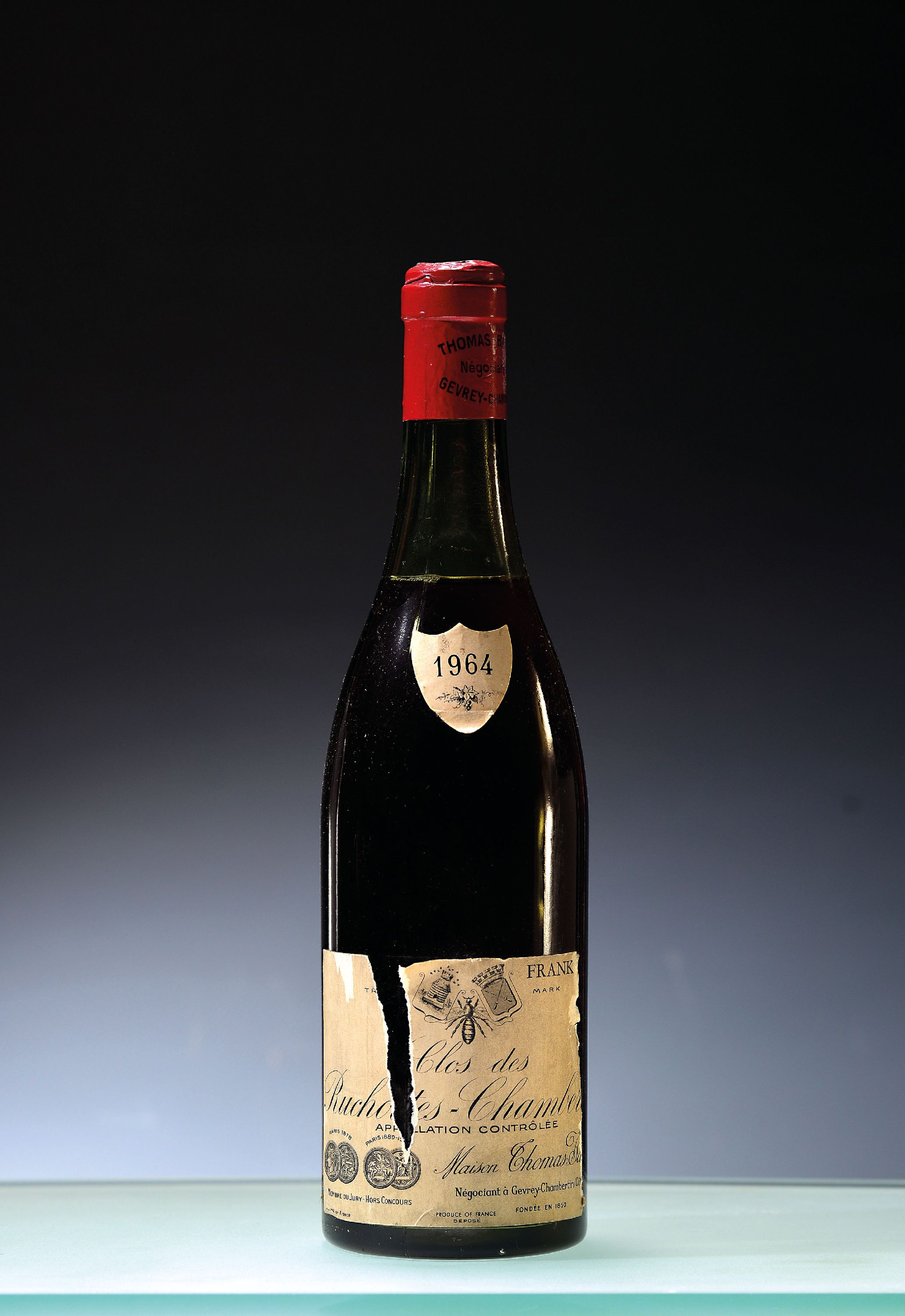 Image 27128648 - 1 Flasche 1964 Maison Thomas-Bassot Clos des Ruchottes-Chambertin, Gevrey Chambertin, ...