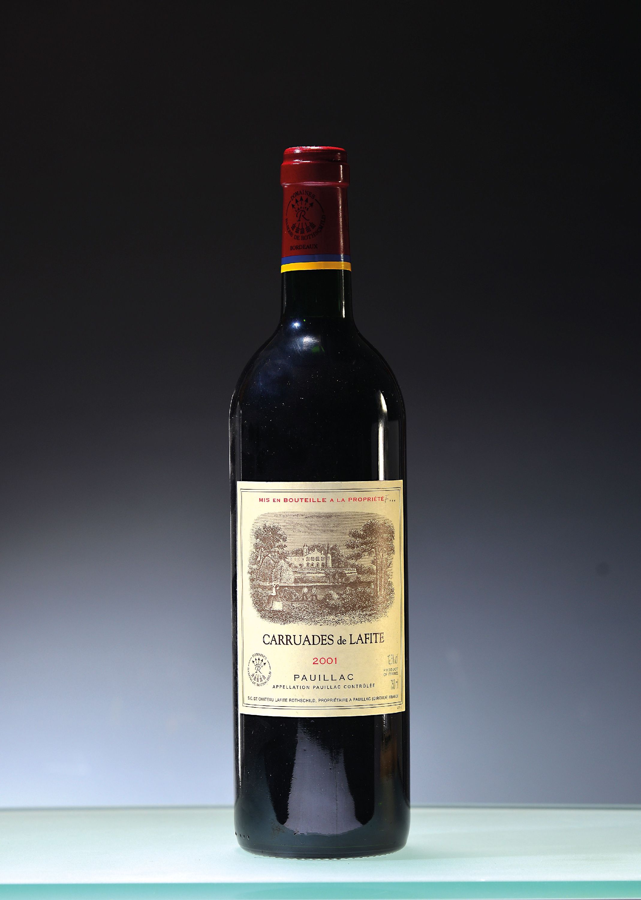 Image 27128653 - 1 Flasche 2001 Chateau Lafite Rothschild Carruades de Lafite, Pauillac, ca. 75cl, 12 ...