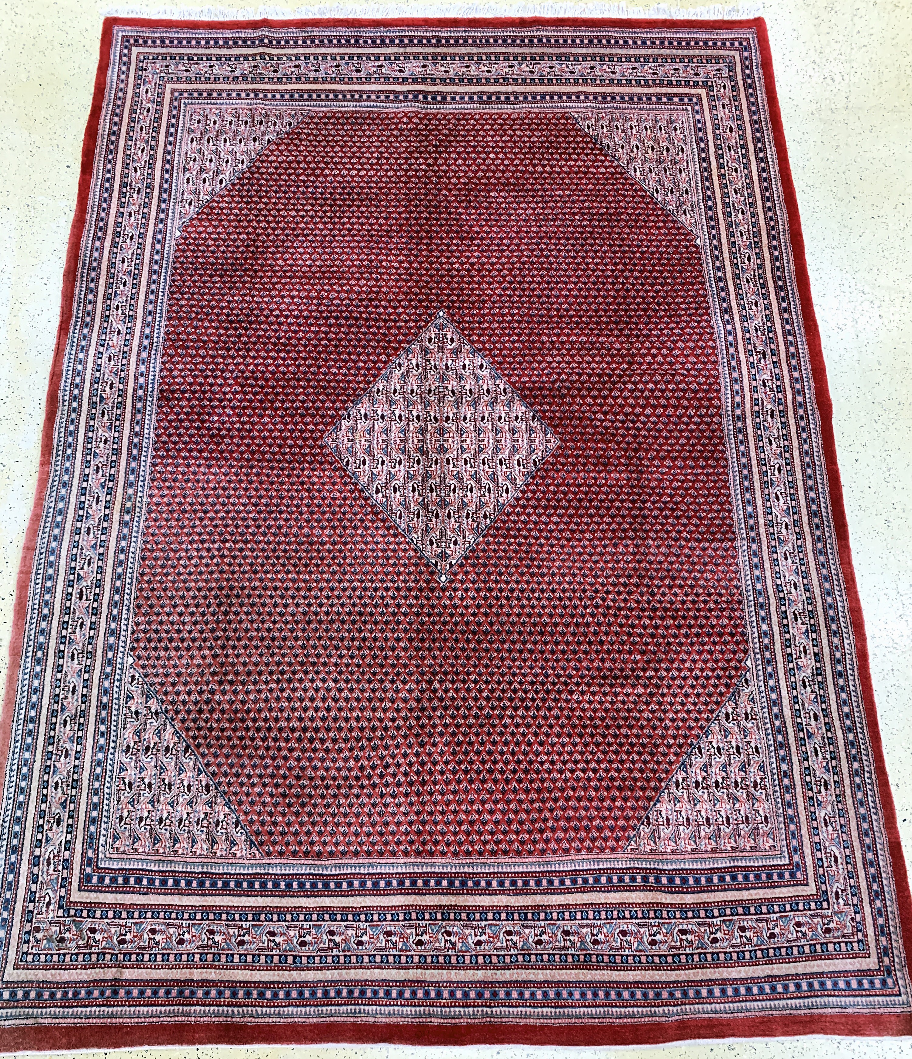 Image 27128674 - Saruk Mir, Persia, mid-20th century, wool on cotton, approx. 450 x 319 cm, slightly faded ...