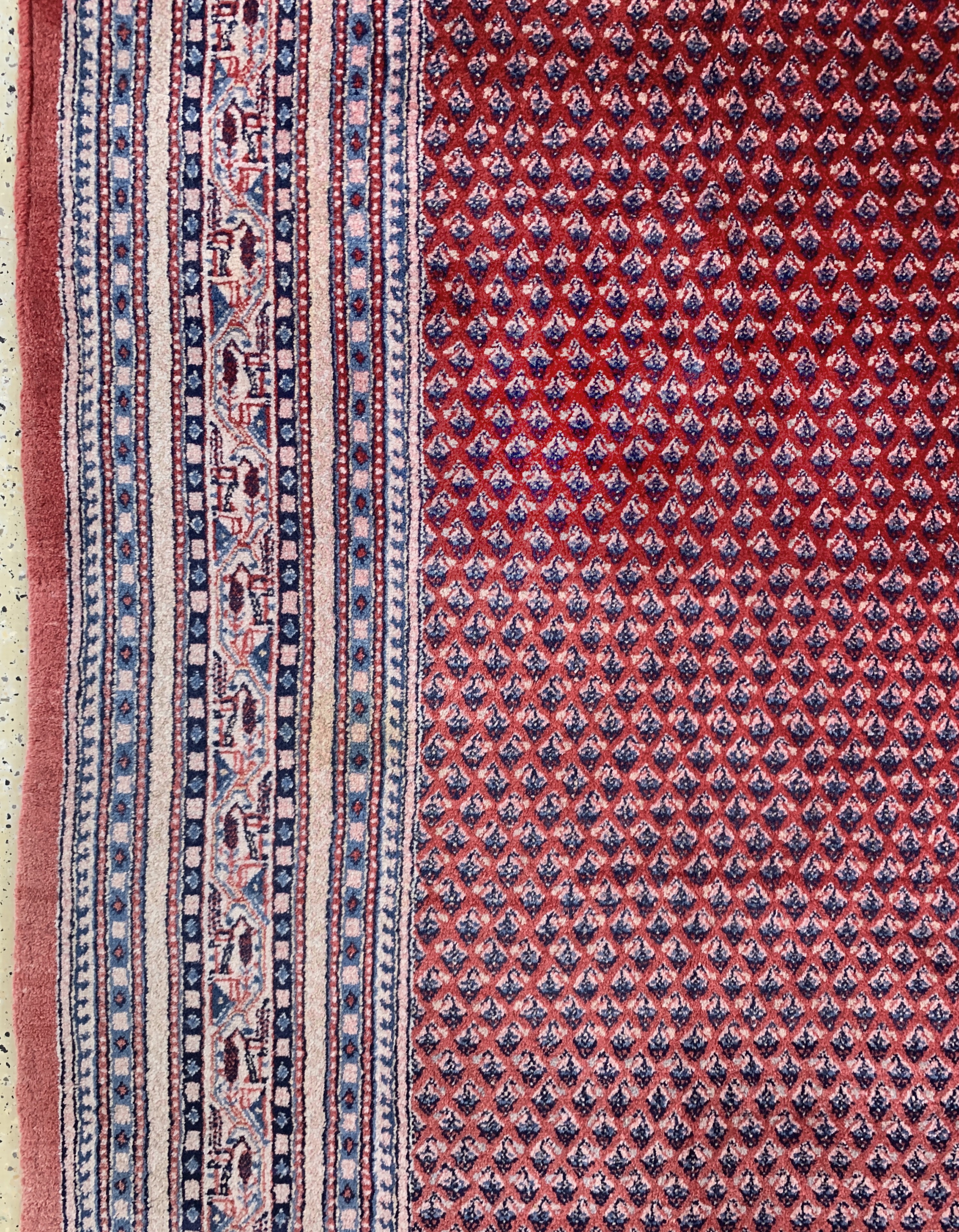 Detail c: Sarogh Mir, Persien, Mitte 20.Jhd, Wolle auf Baumwolle, ca. 450 x 319 cm, leicht verblasst, EHZ: 1-2