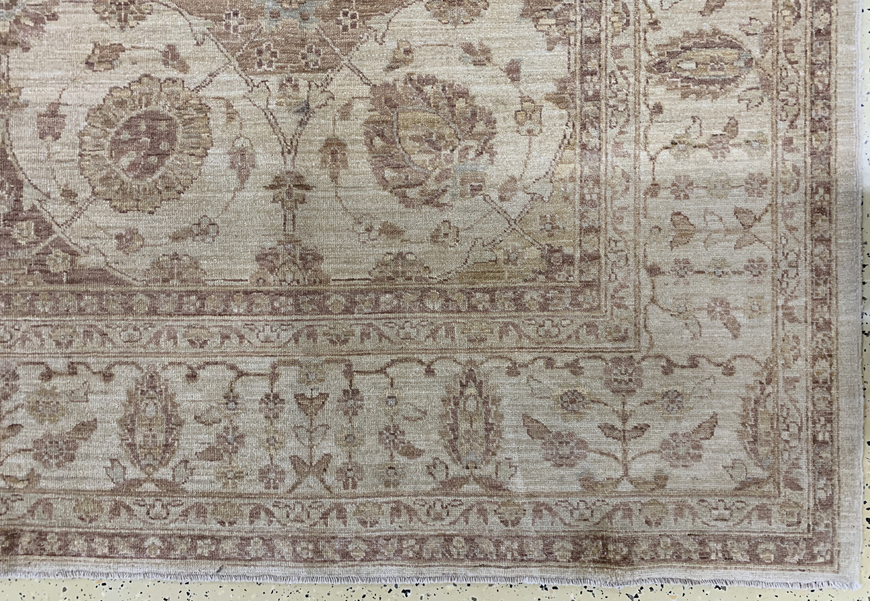 Detail a: Sigler, Pakistan, Ende 20.Jhd, Wolle auf Baumwolle, ca. 354 x 245 cm, EHZ: 2