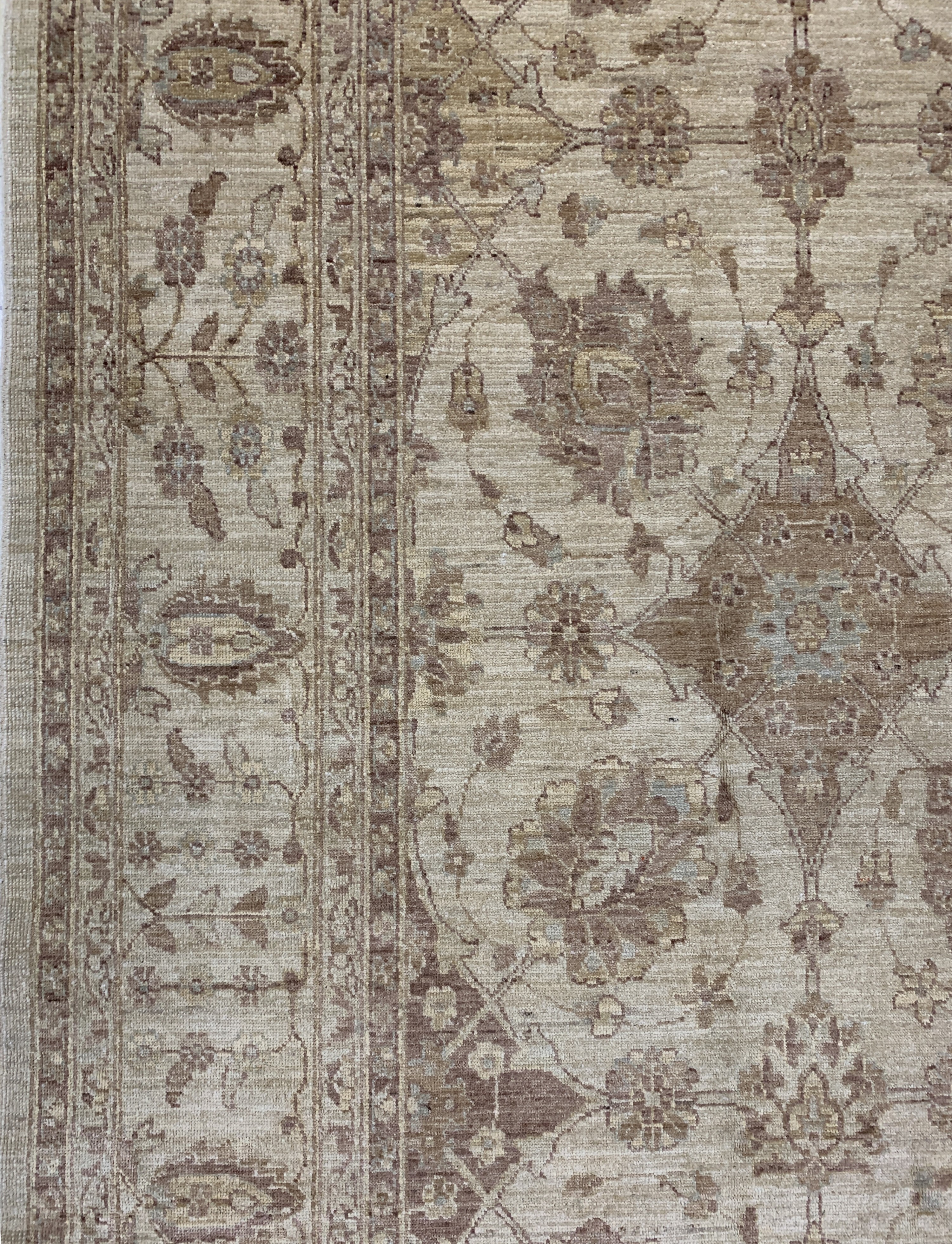 Detail c: Sigler, Pakistan, Ende 20.Jhd, Wolle auf Baumwolle, ca. 354 x 245 cm, EHZ: 2