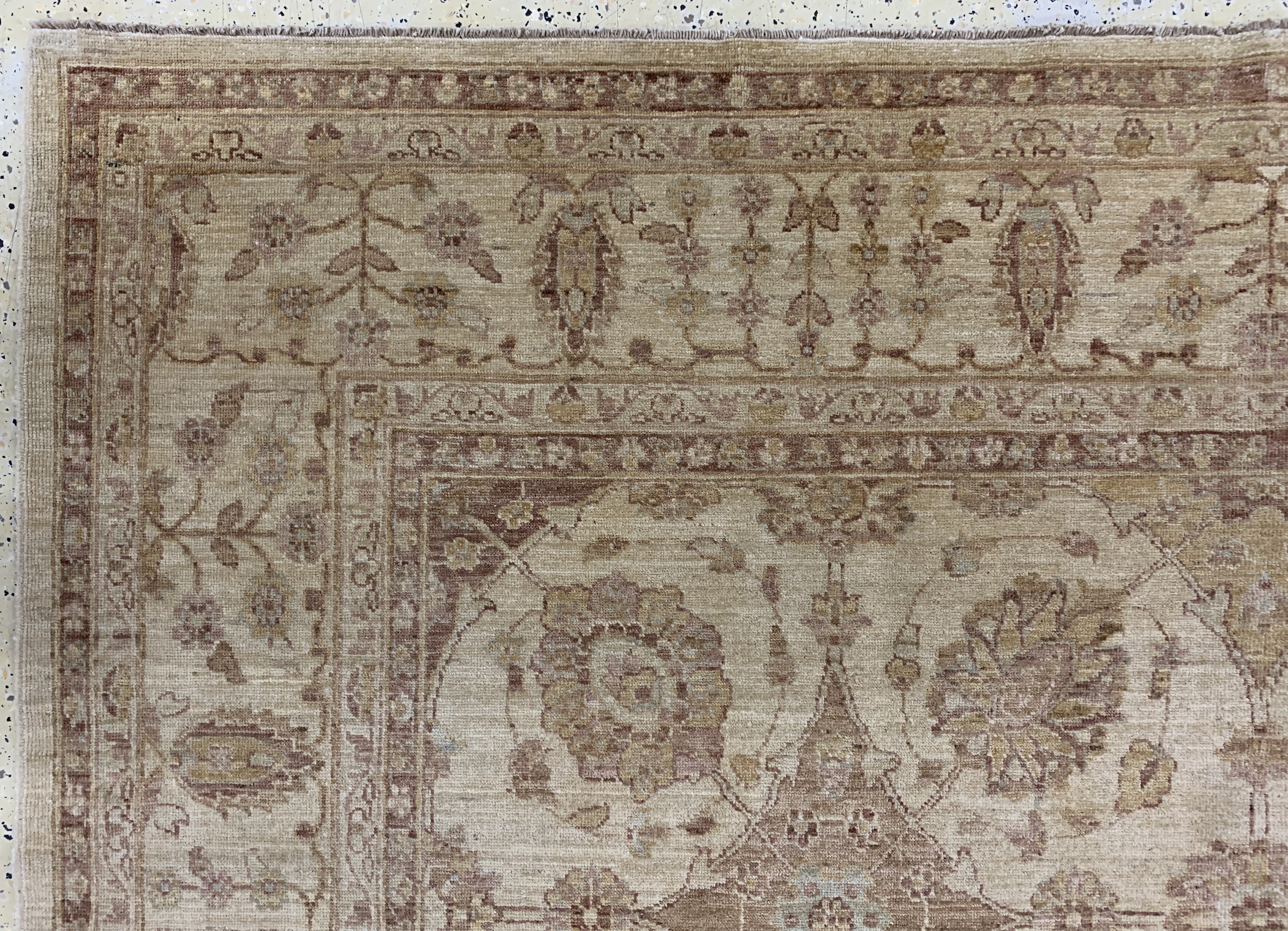 Detail g: Sigler, Pakistan, Ende 20.Jhd, Wolle auf Baumwolle, ca. 354 x 245 cm, EHZ: 2